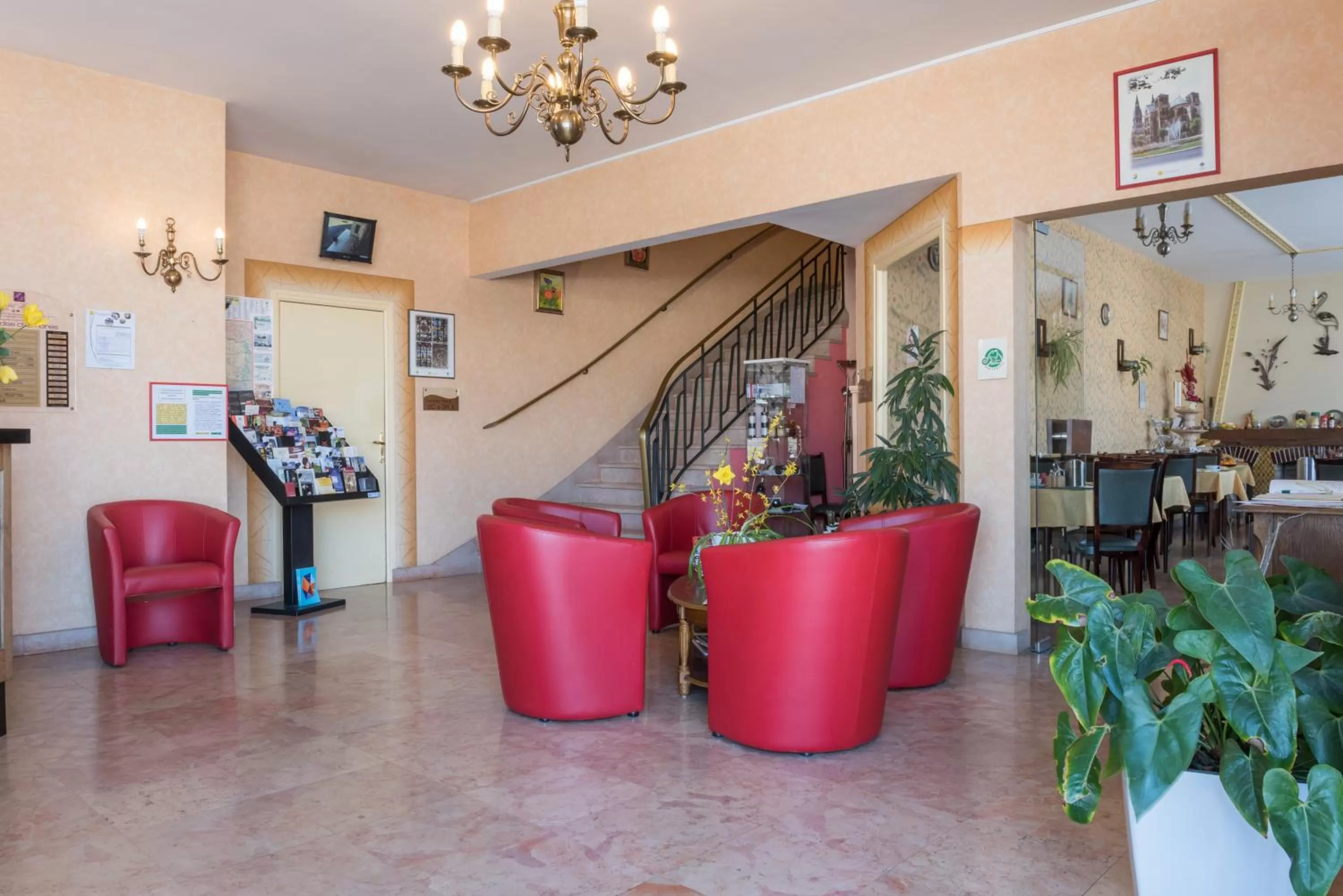 Lobby or reception in Hotel Bristol