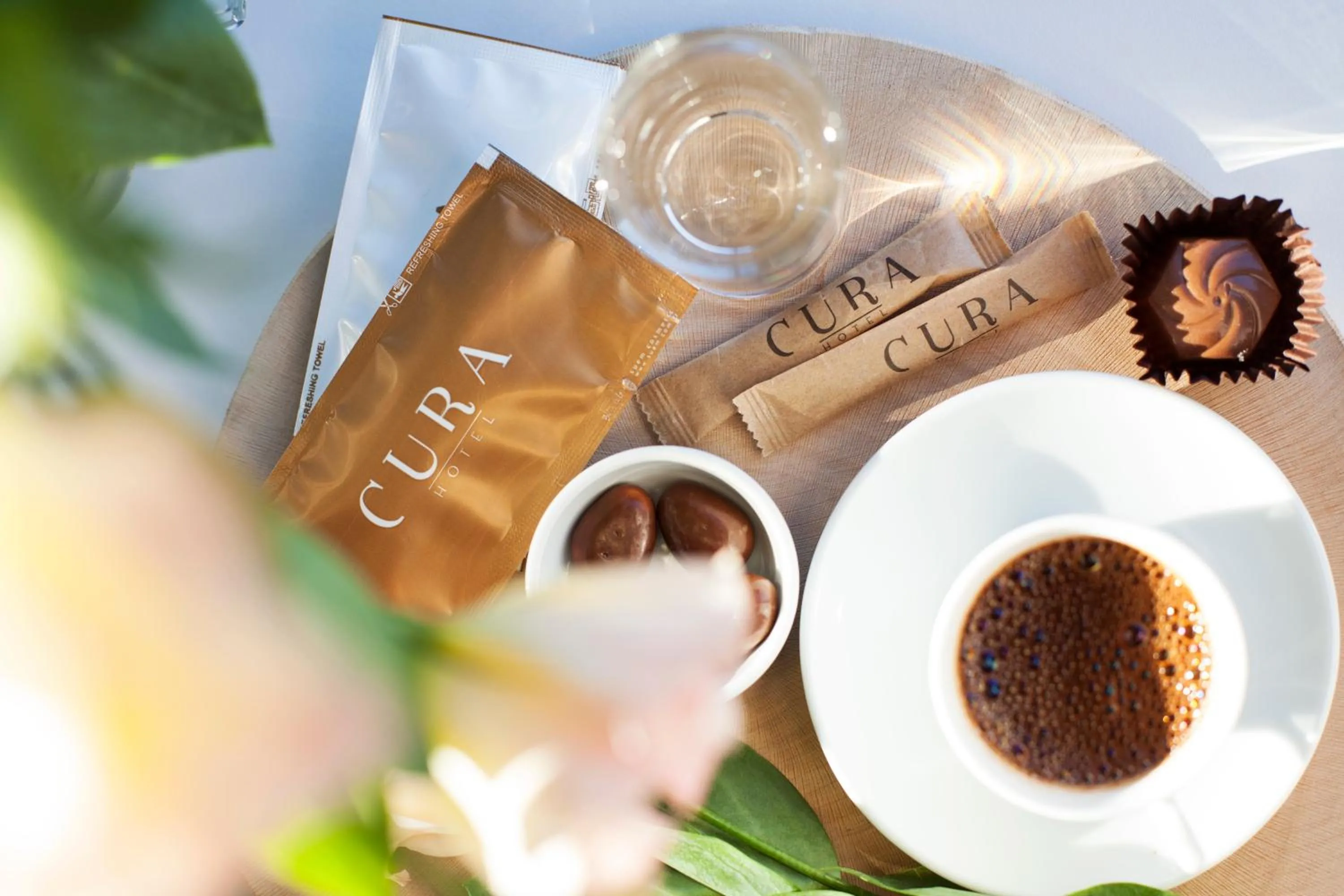 Decorative detail in Hotel Cura