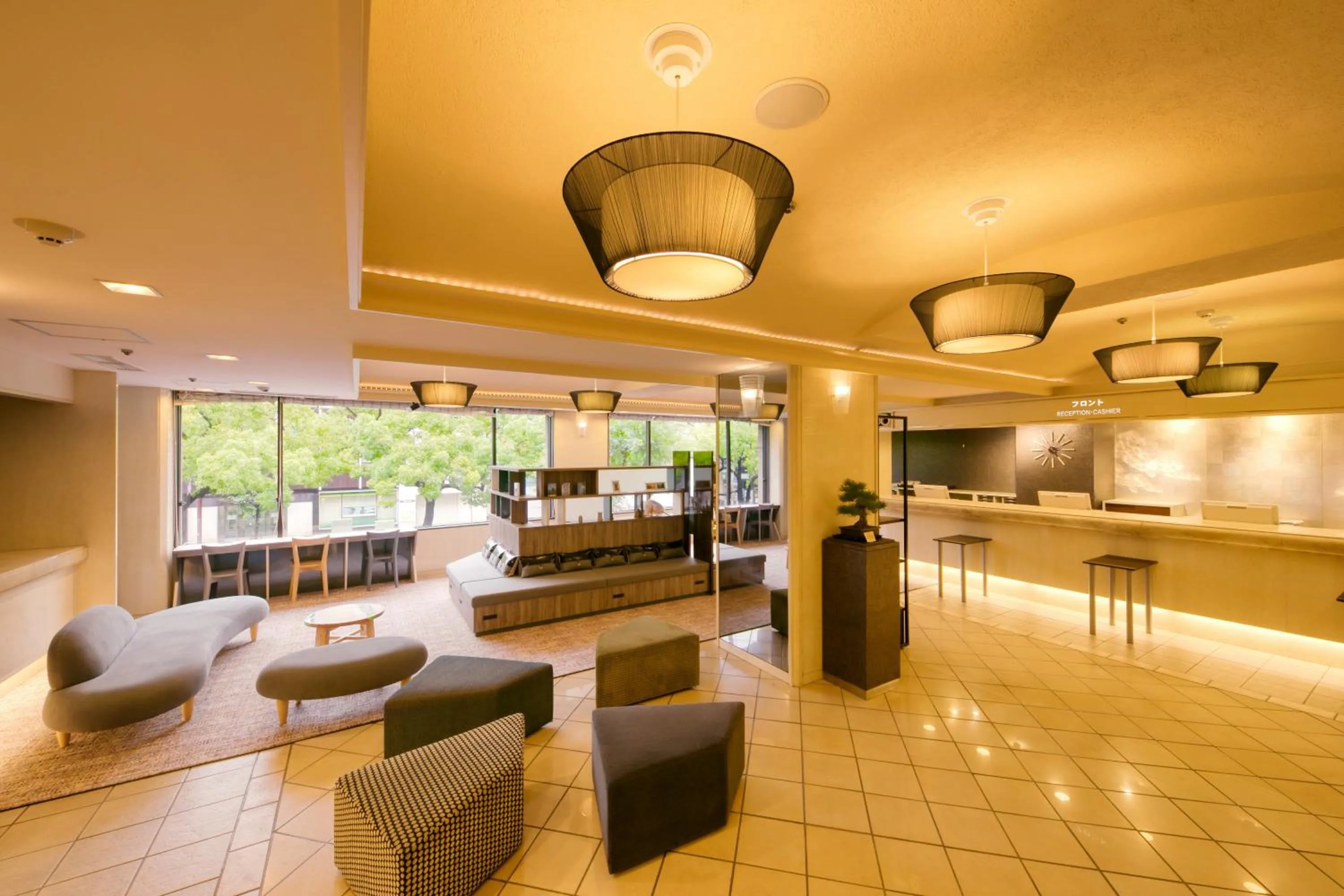 Lobby or reception in Takamatsu Tokyu REI Hotel
