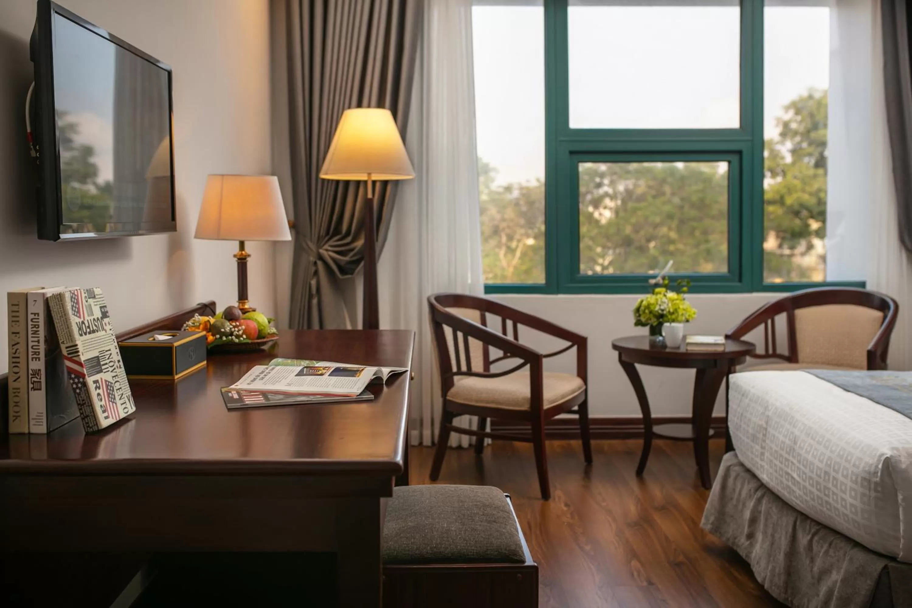 Bed in The Tray Hotel Hai Phong