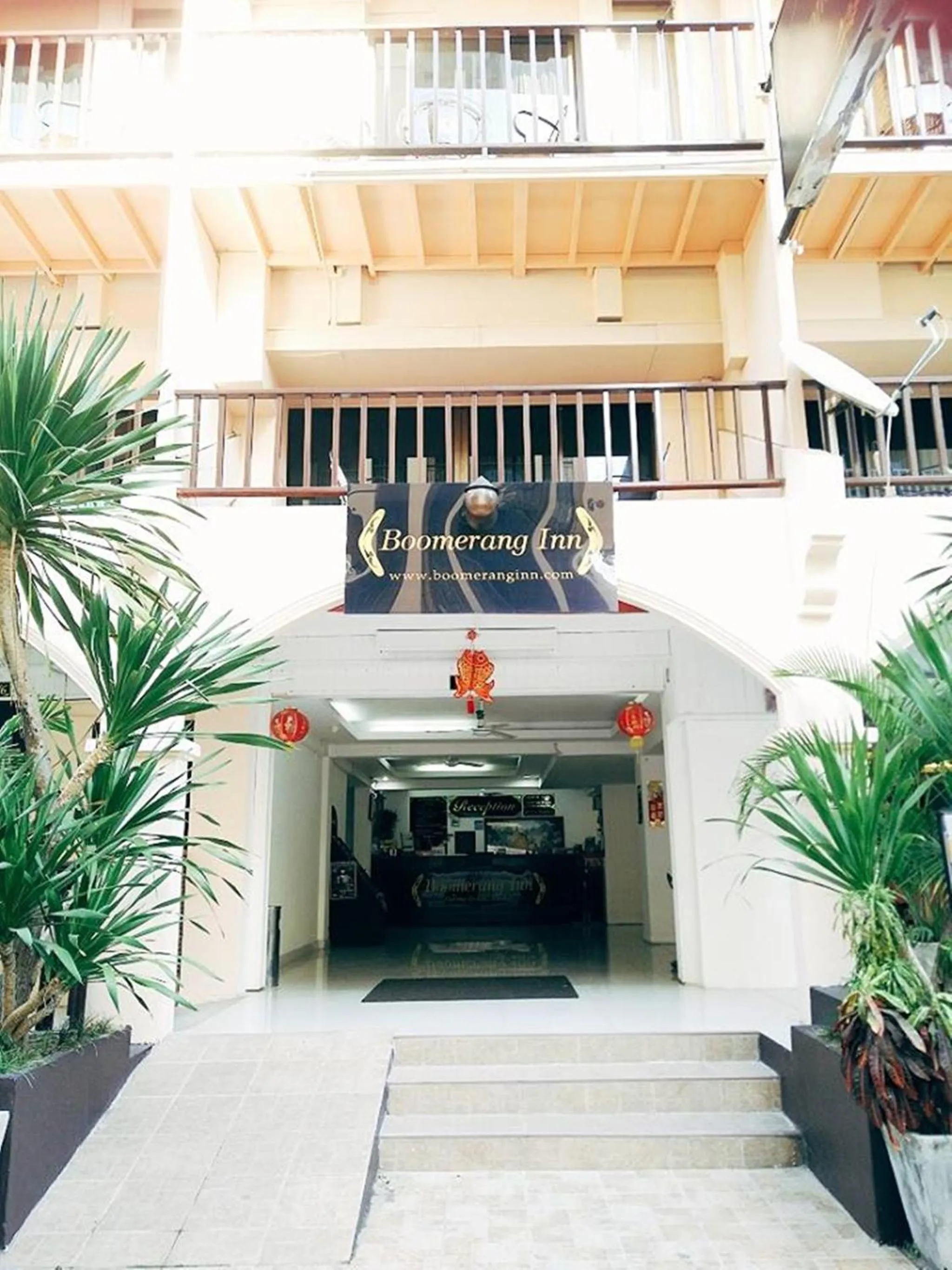 Lobby or reception in Boomerang Inn