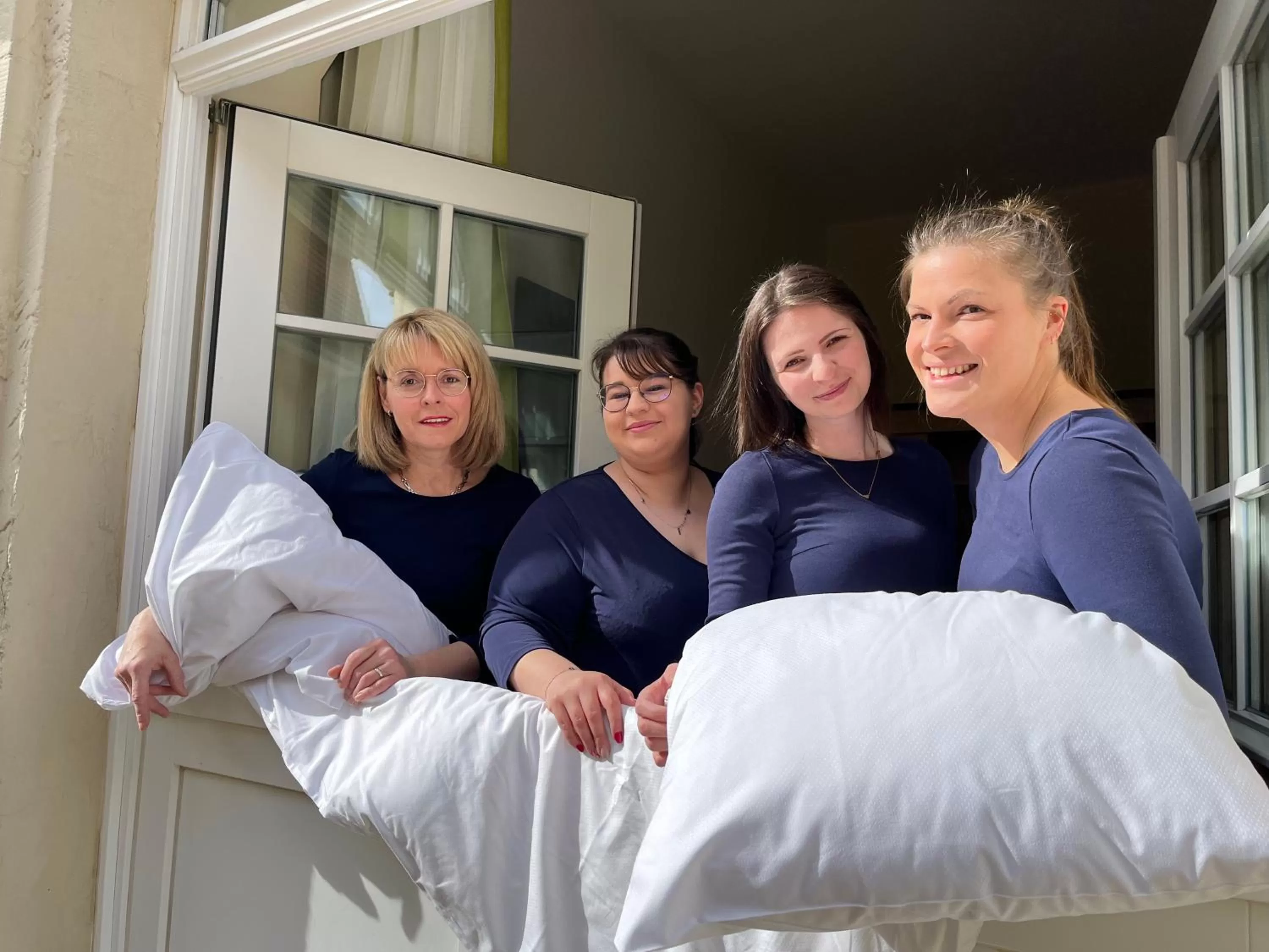 Lobby or reception, Bed in Hotel Europa