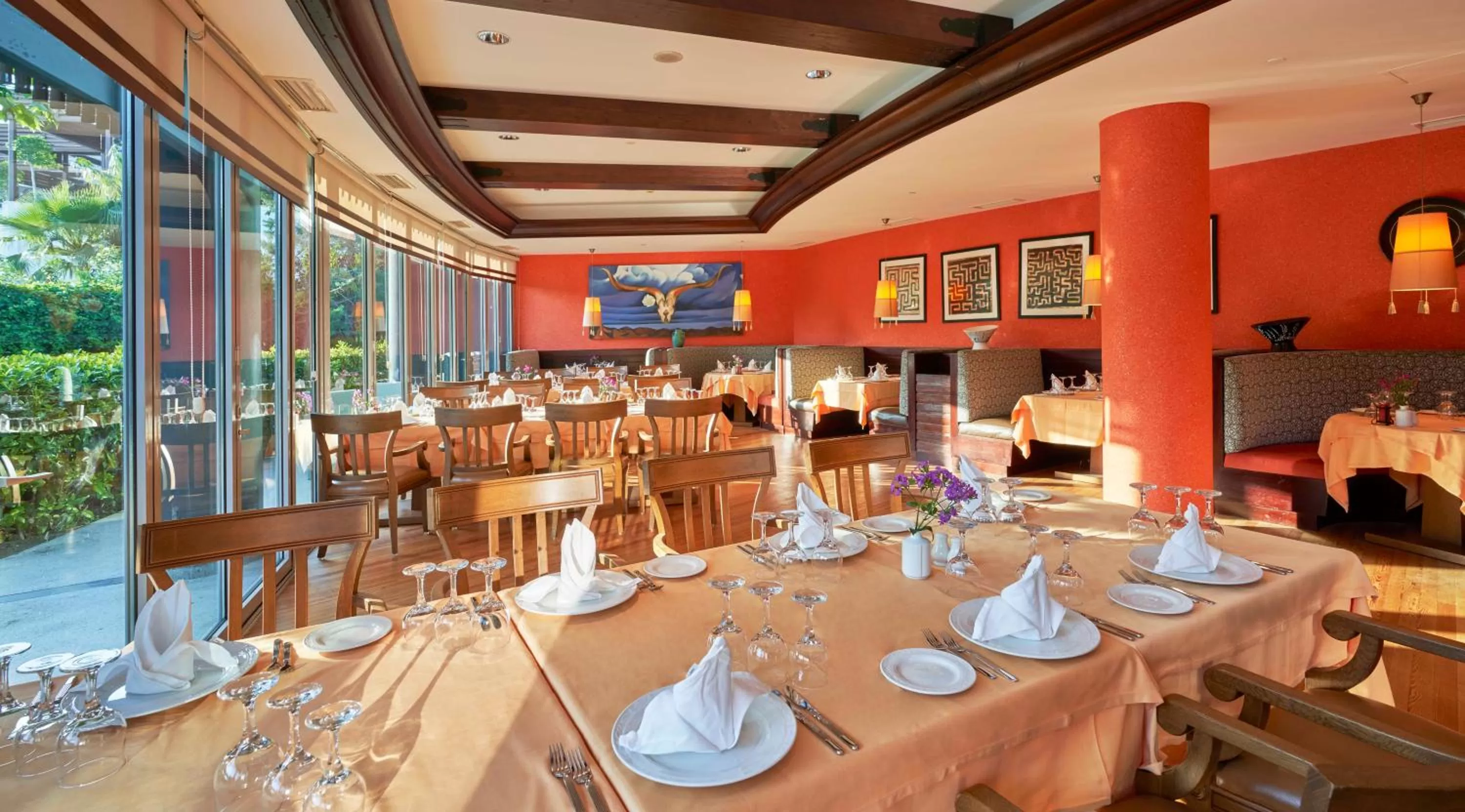 BBQ facilities in Calista Luxury Resort