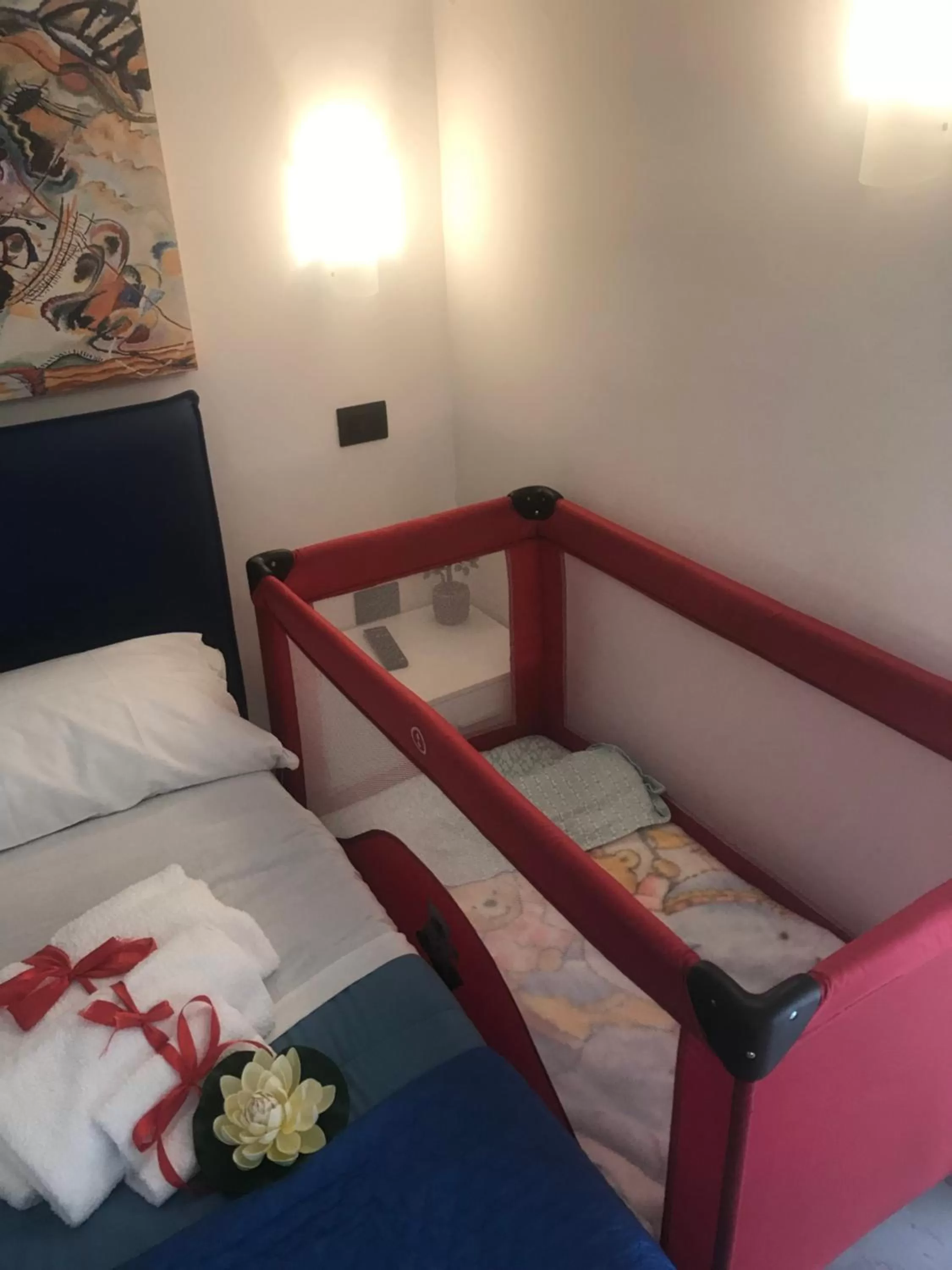 Bed in La Suite sul Mare