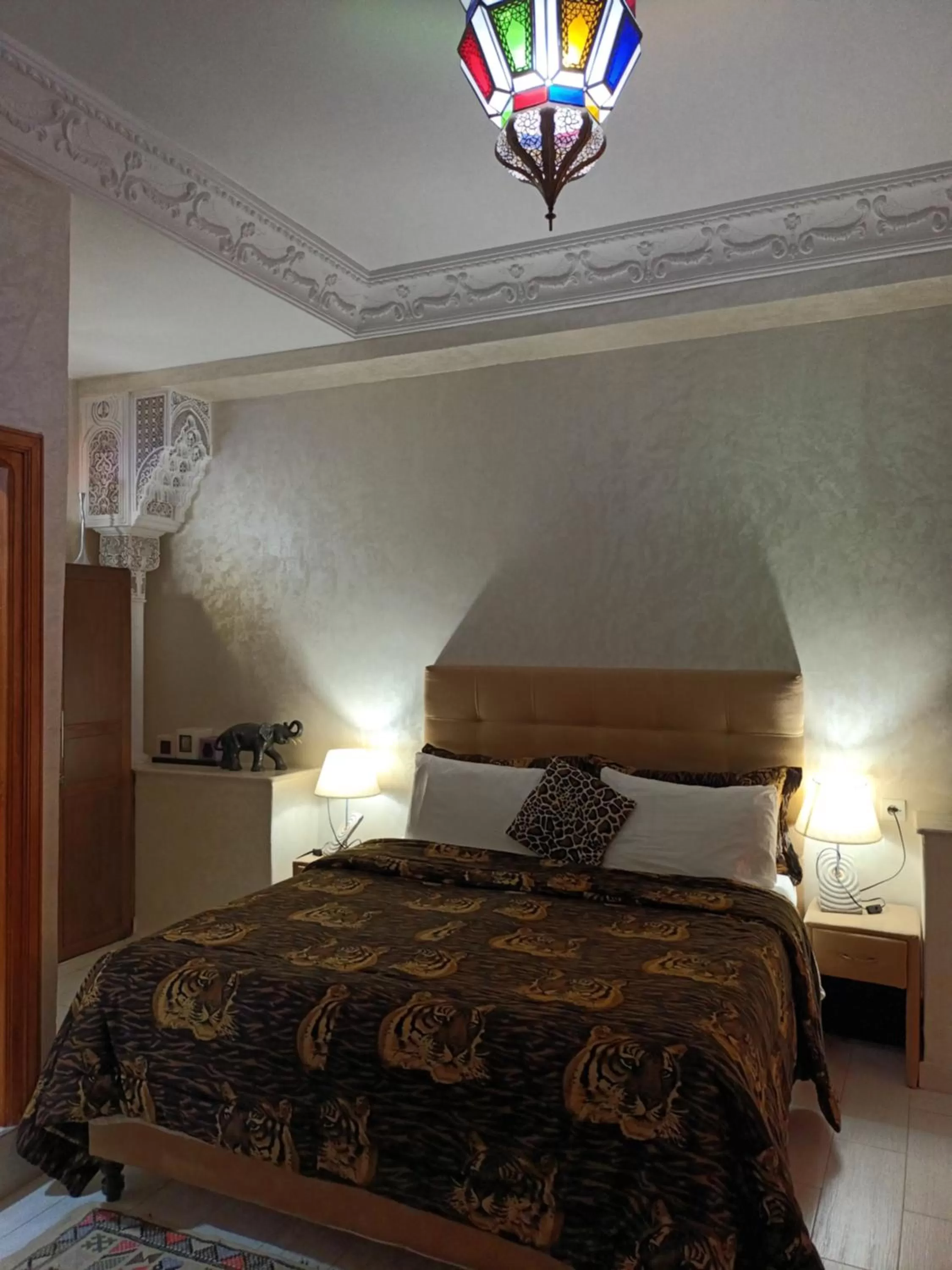 Bed in Riad Dar Attika