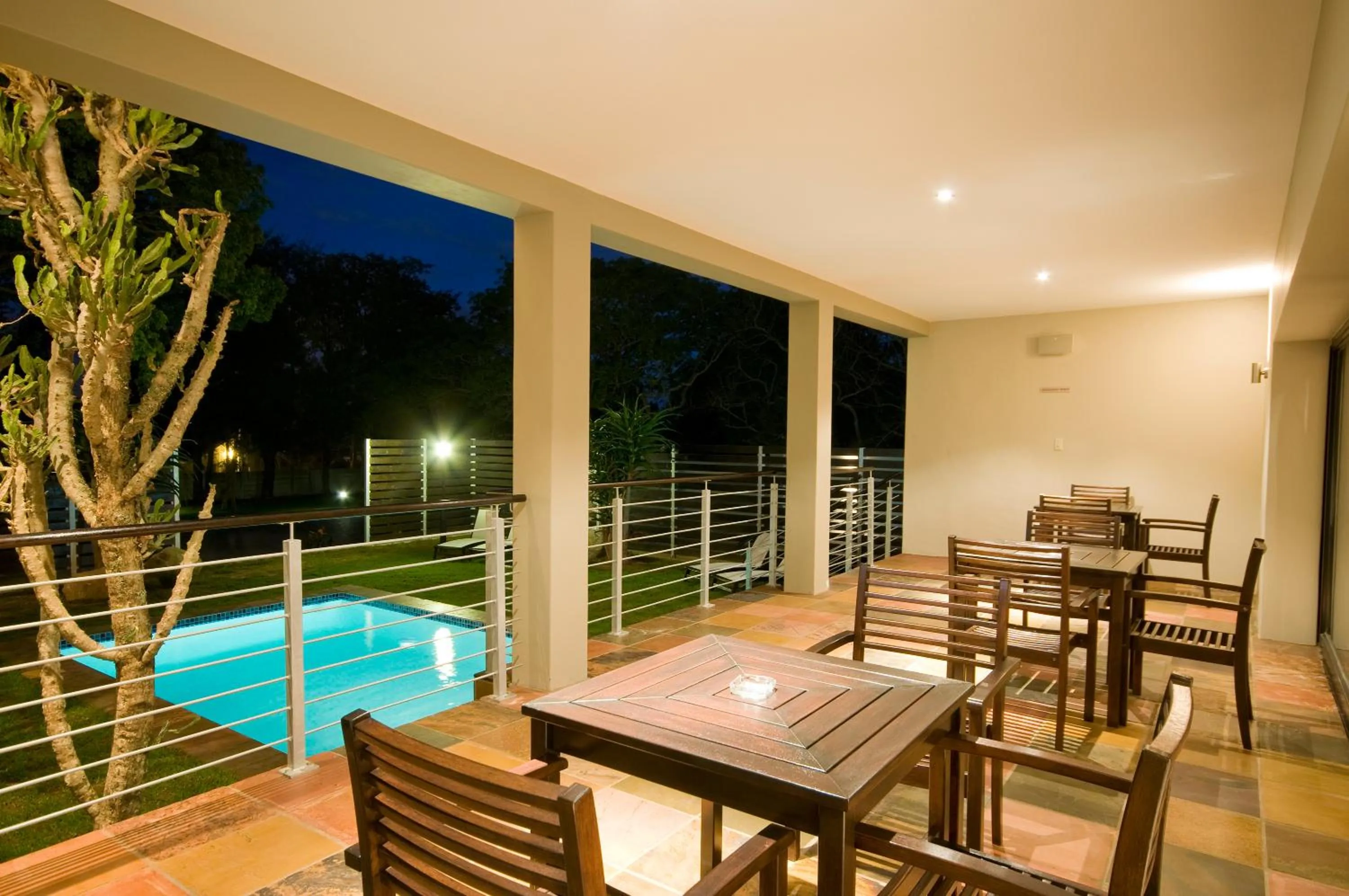 Patio in The Hub Urban Hotel
