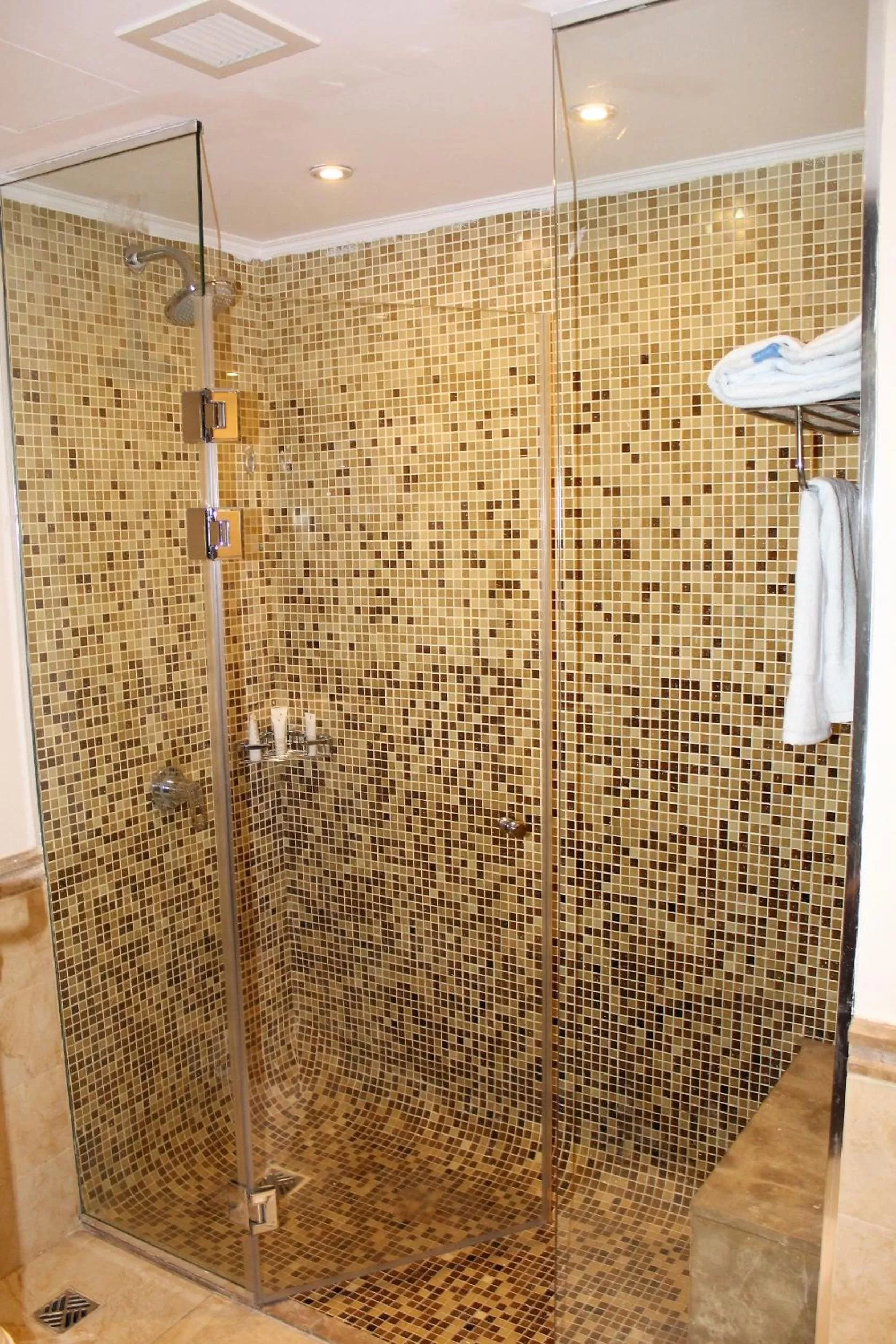 Shower in Cleopatra Hotel
