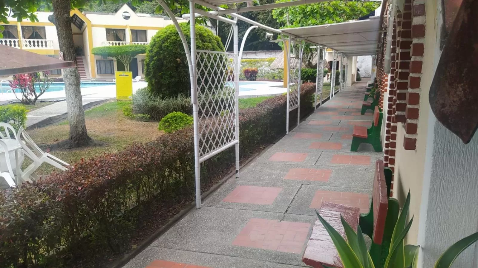 Garden in Hotel Las Victorias Palmira