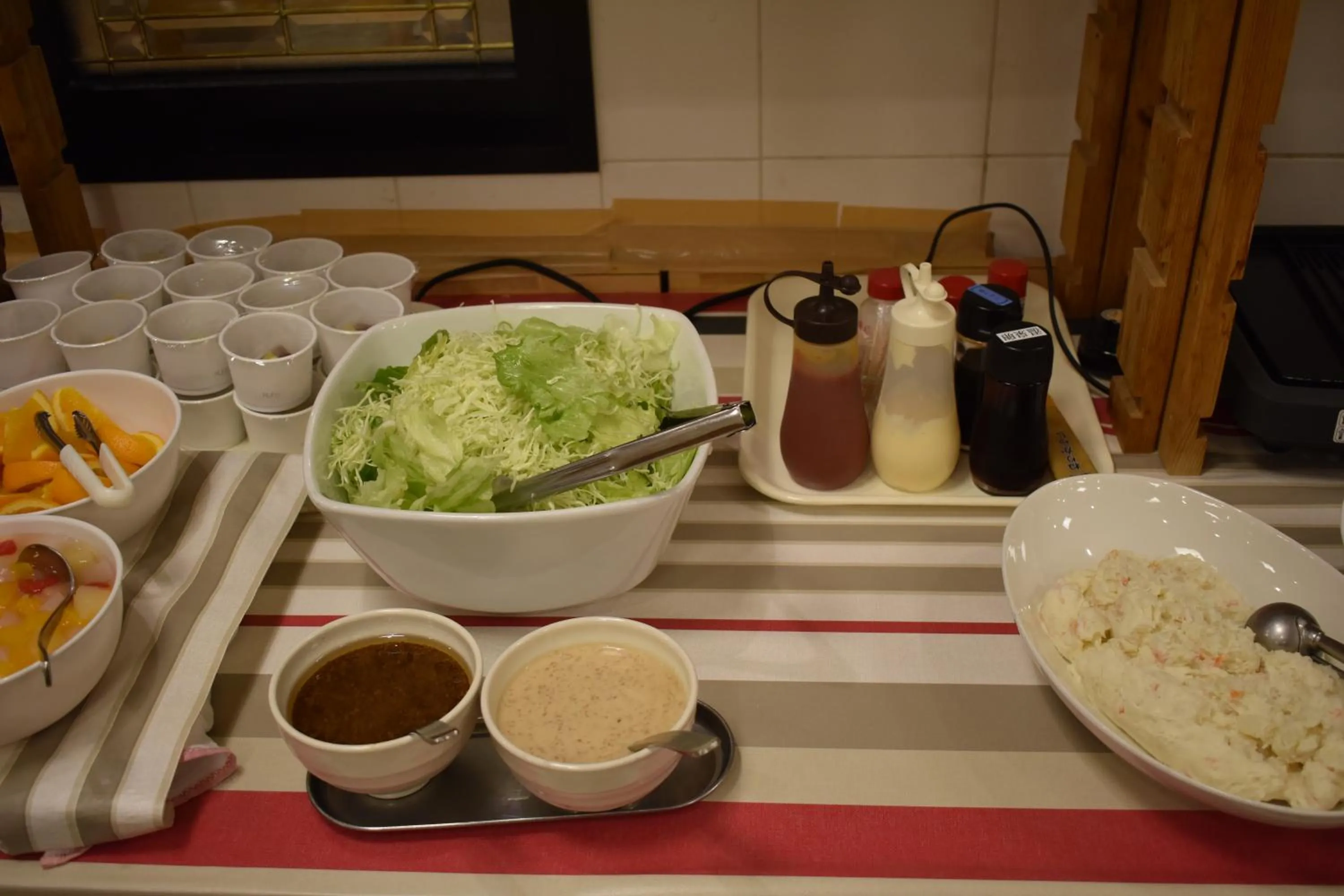 Buffet breakfast in Hotel Crown Hills Toyokawa