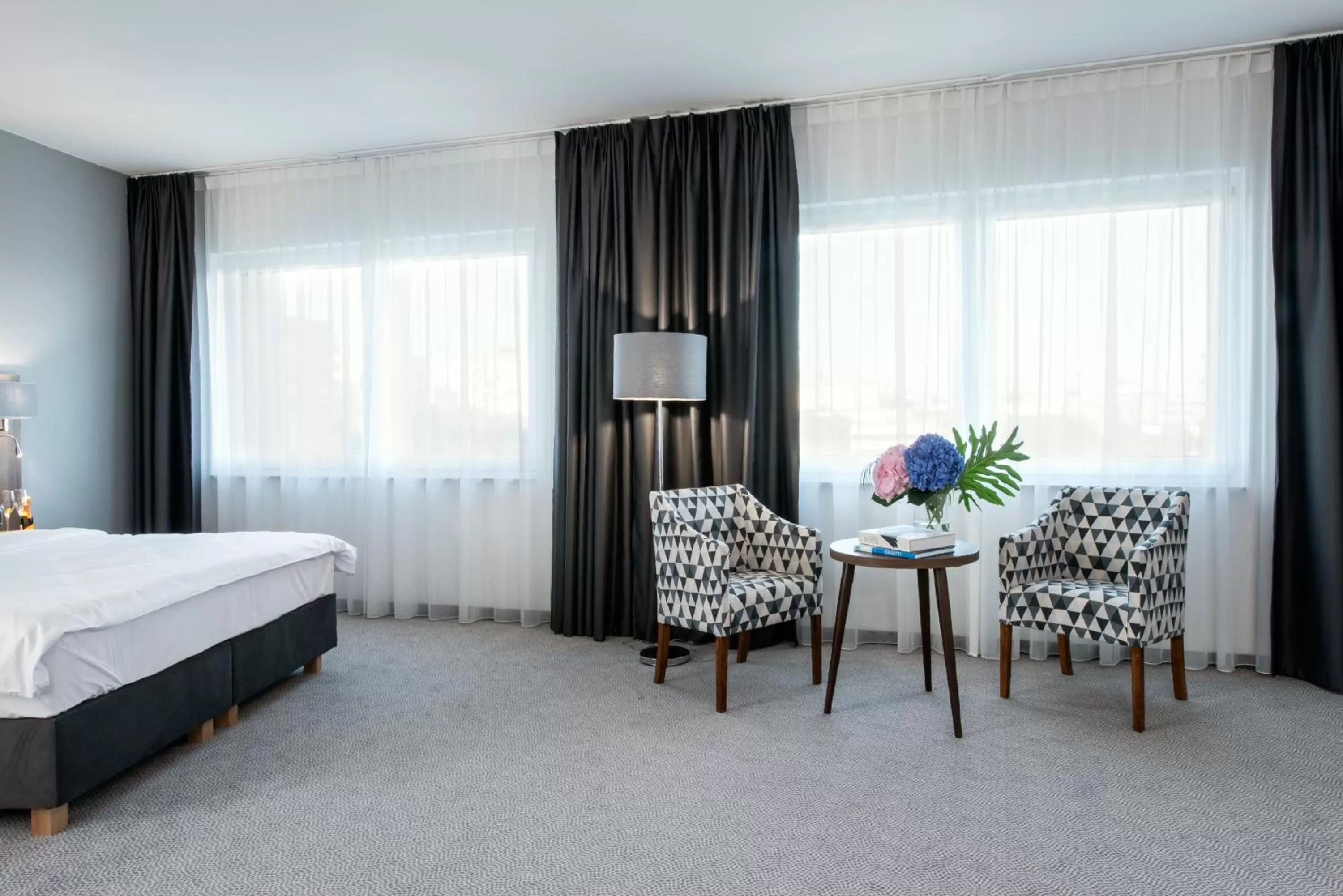 Bed in DB Hotel Wrocław