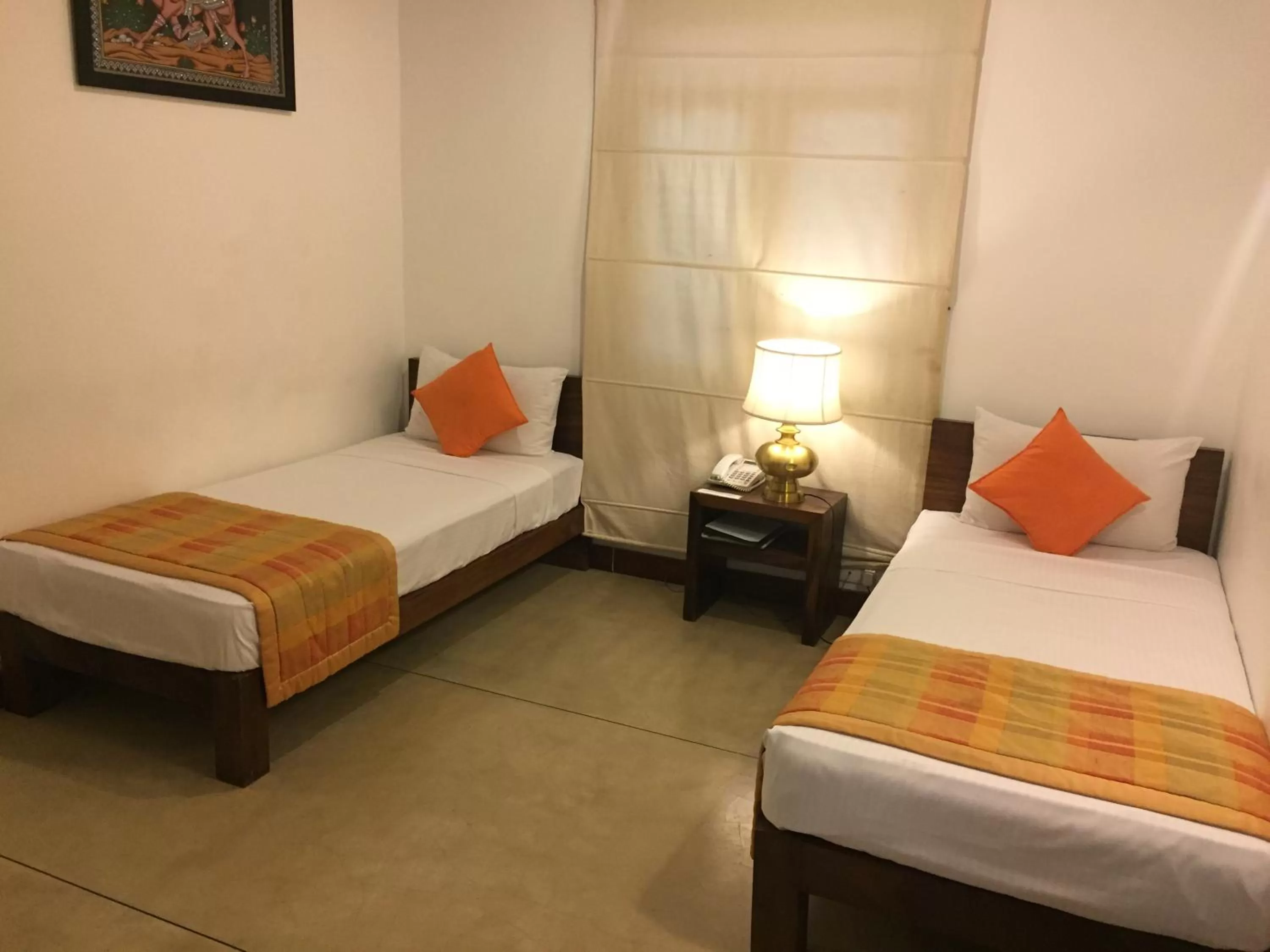 Photo of the whole room, Bed in Jaffna Heritage Hotel