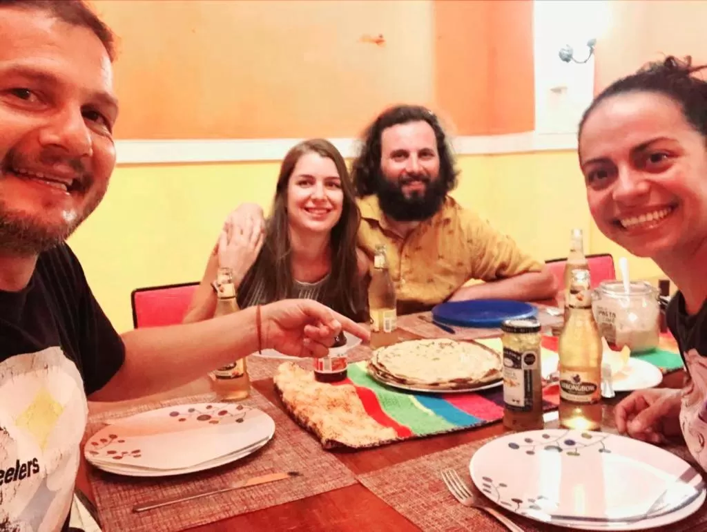 Kitchen or kitchenette in Casa Lool Beh