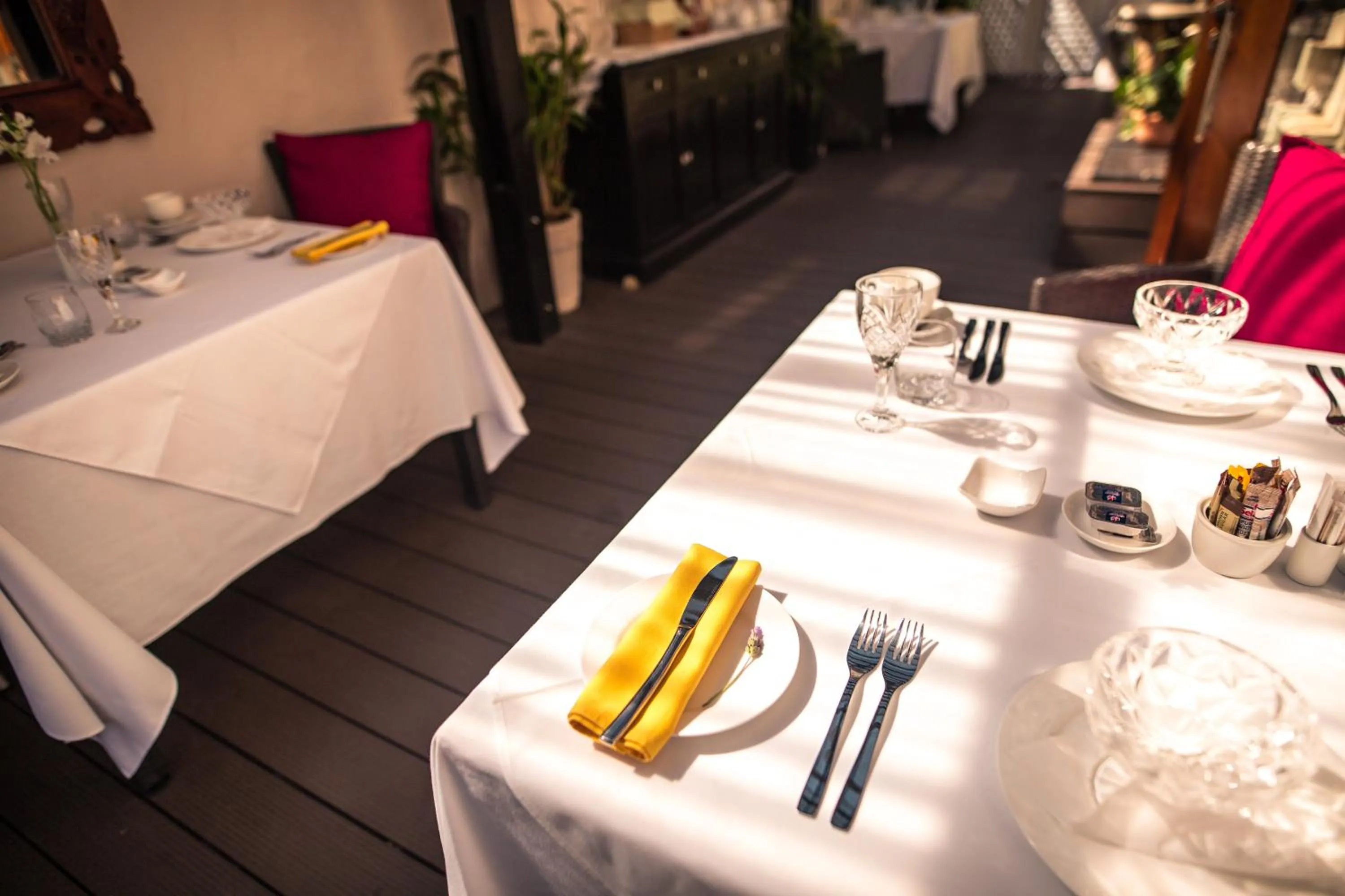 Restaurant/places to eat in Point B Guest House -Sustainable Solar Energy