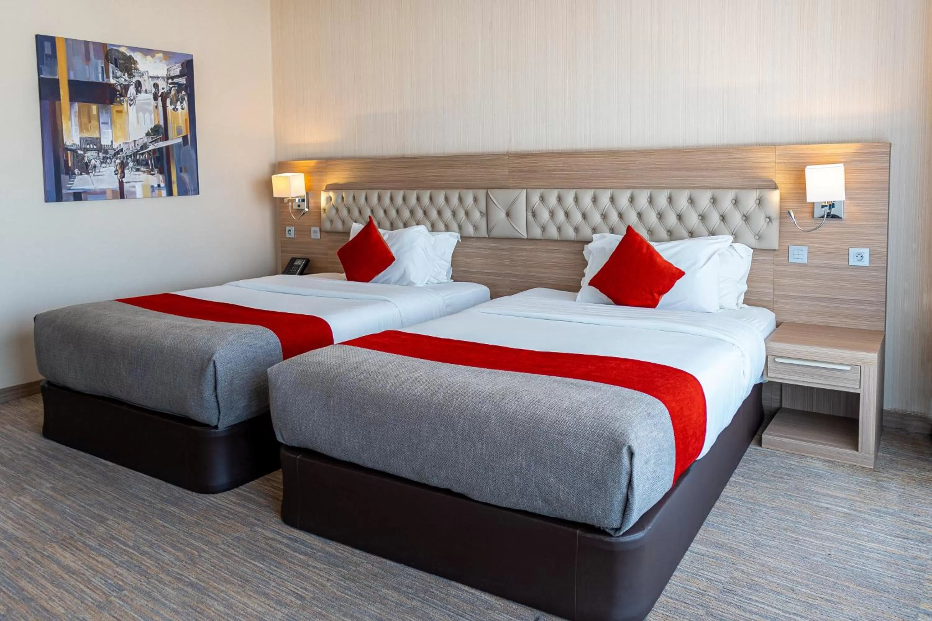 Bed in Royal Tulip City Center