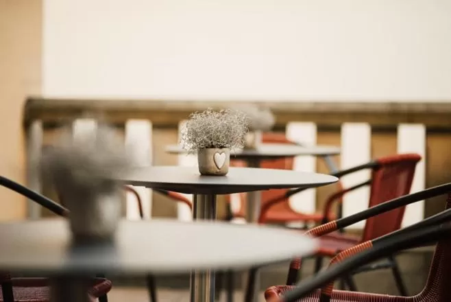 Balcony/Terrace in Hotel Freyhof