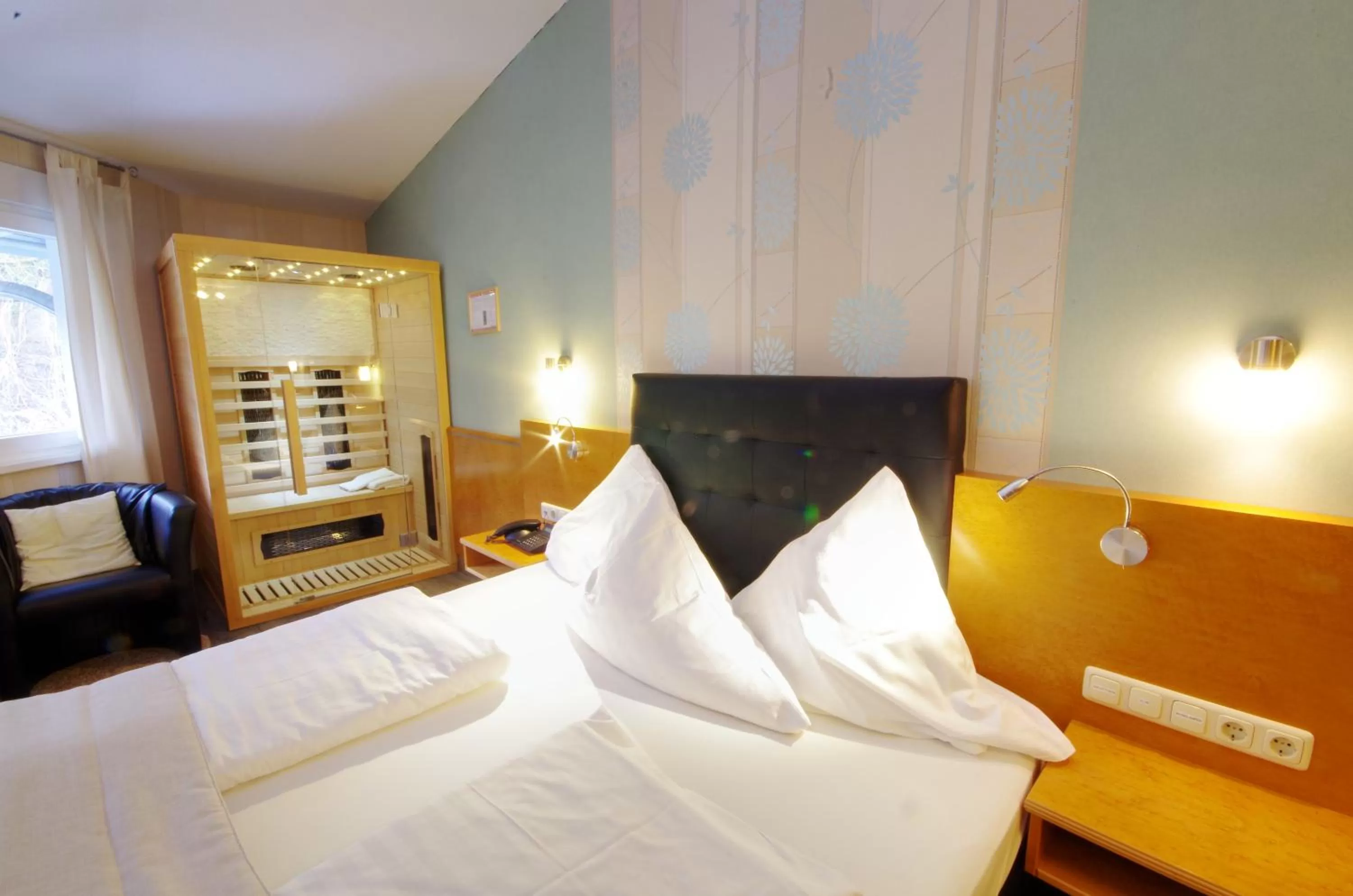 Bedroom, Bed in Hotel Jakob