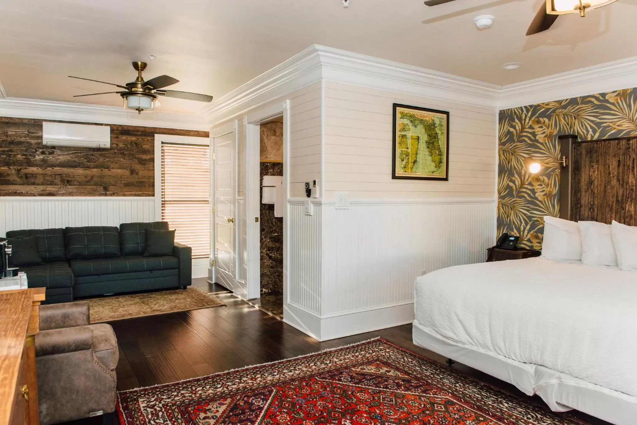 Bed in The Gibson Inn