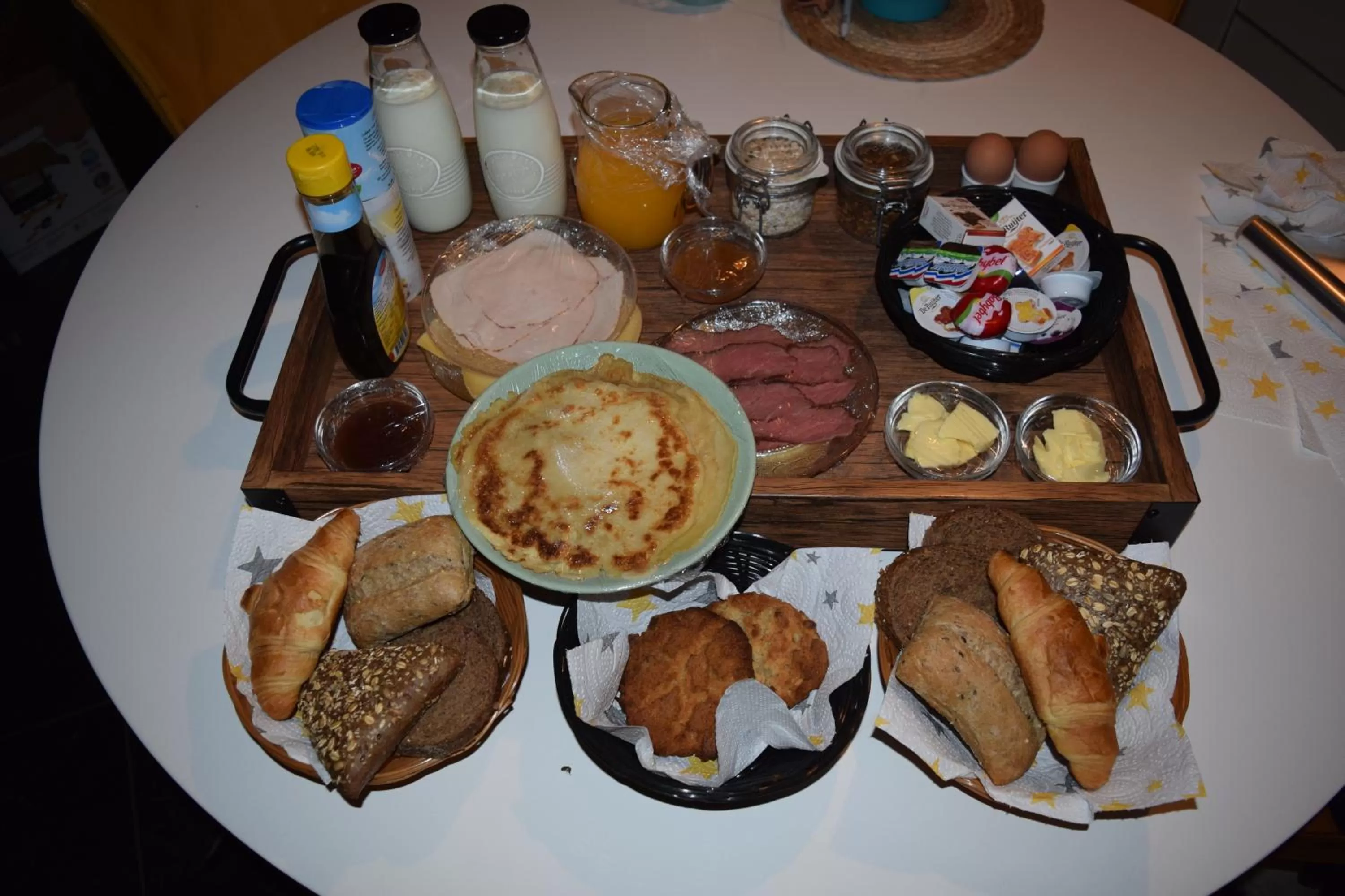 Breakfast in Bed & breakfast Achter ons huis