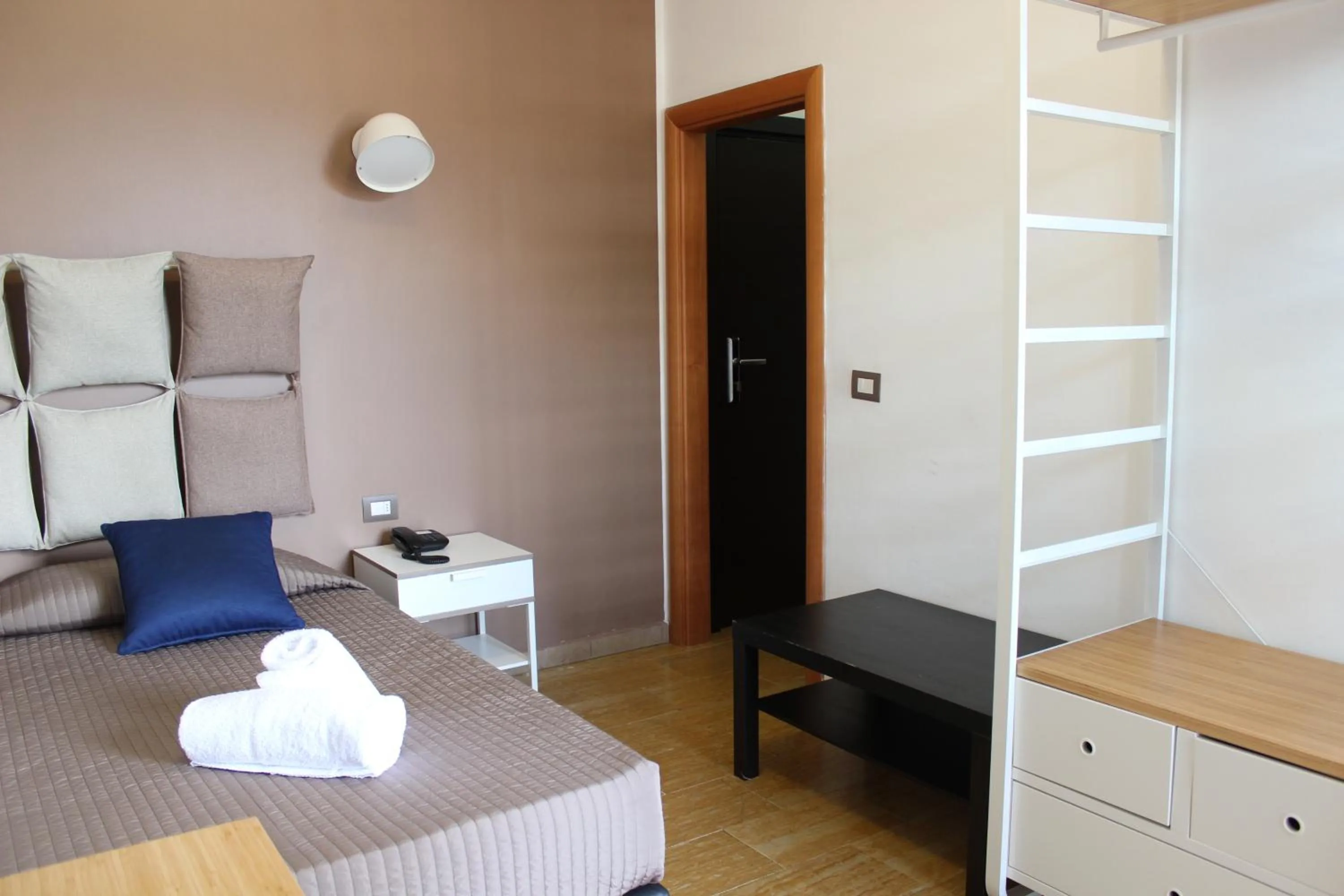 Bed in Hotel Franchi