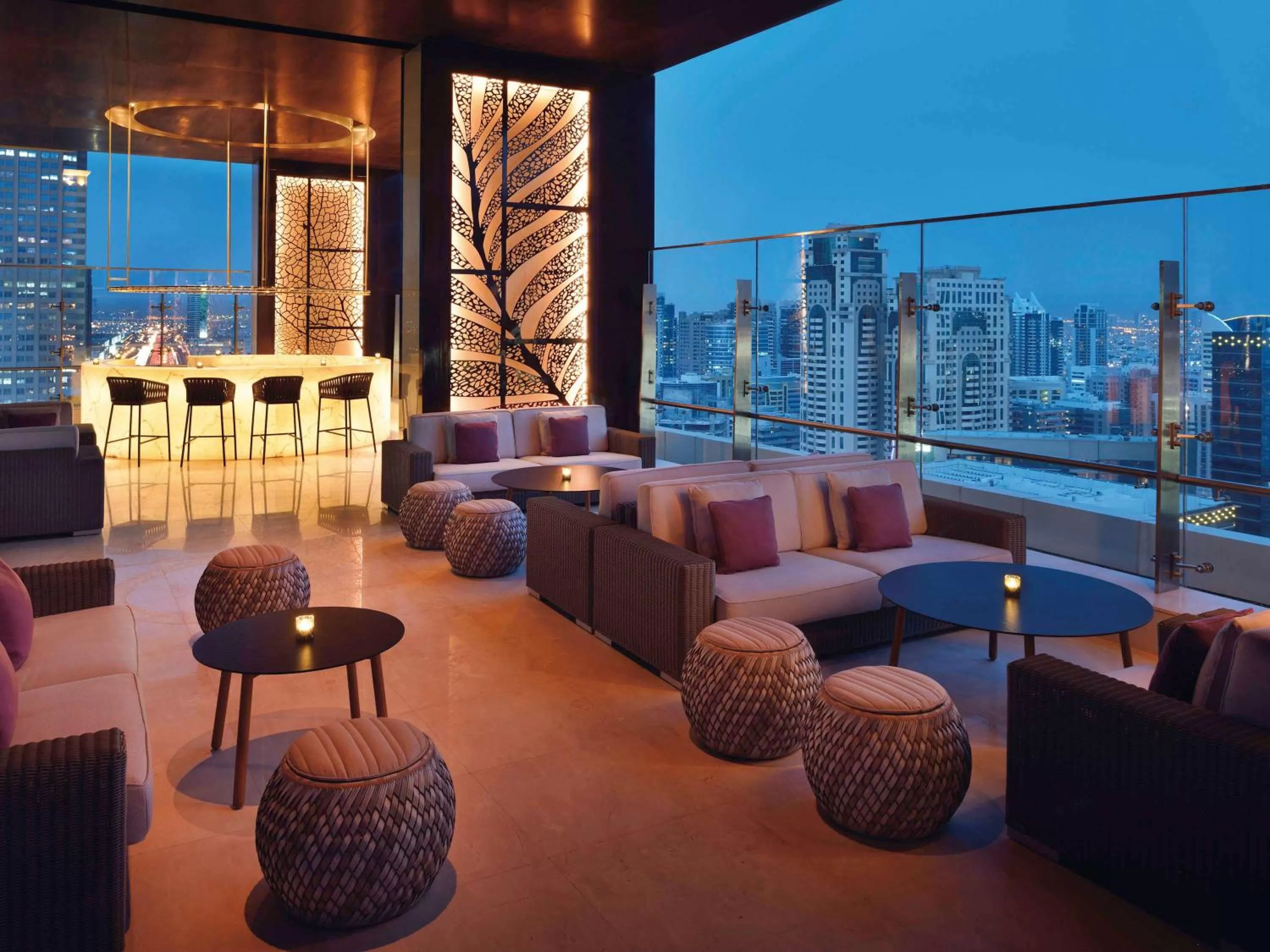 Lounge or bar in Grand Plaza Mövenpick Media City