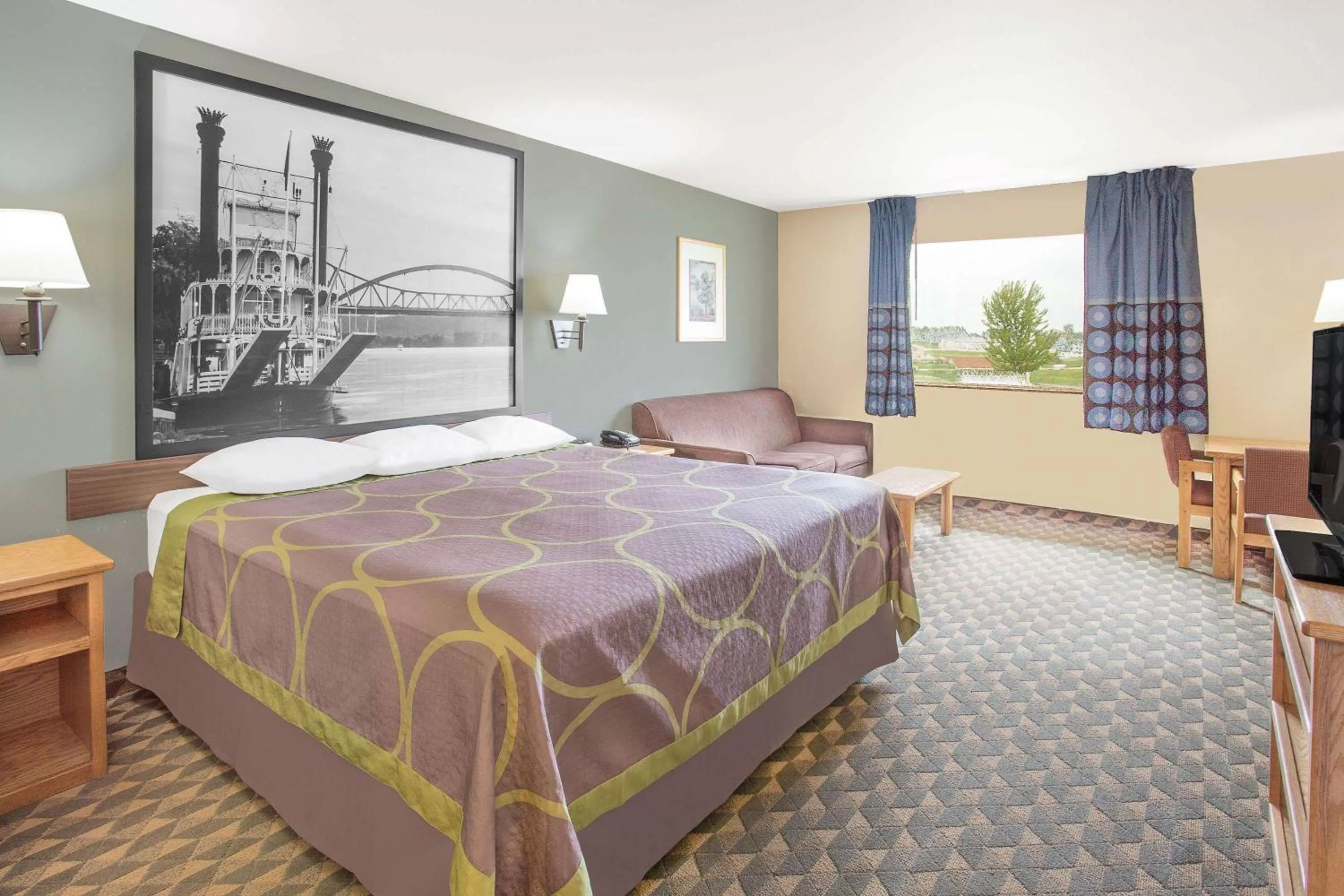 On site, Bed in Darlington Inn