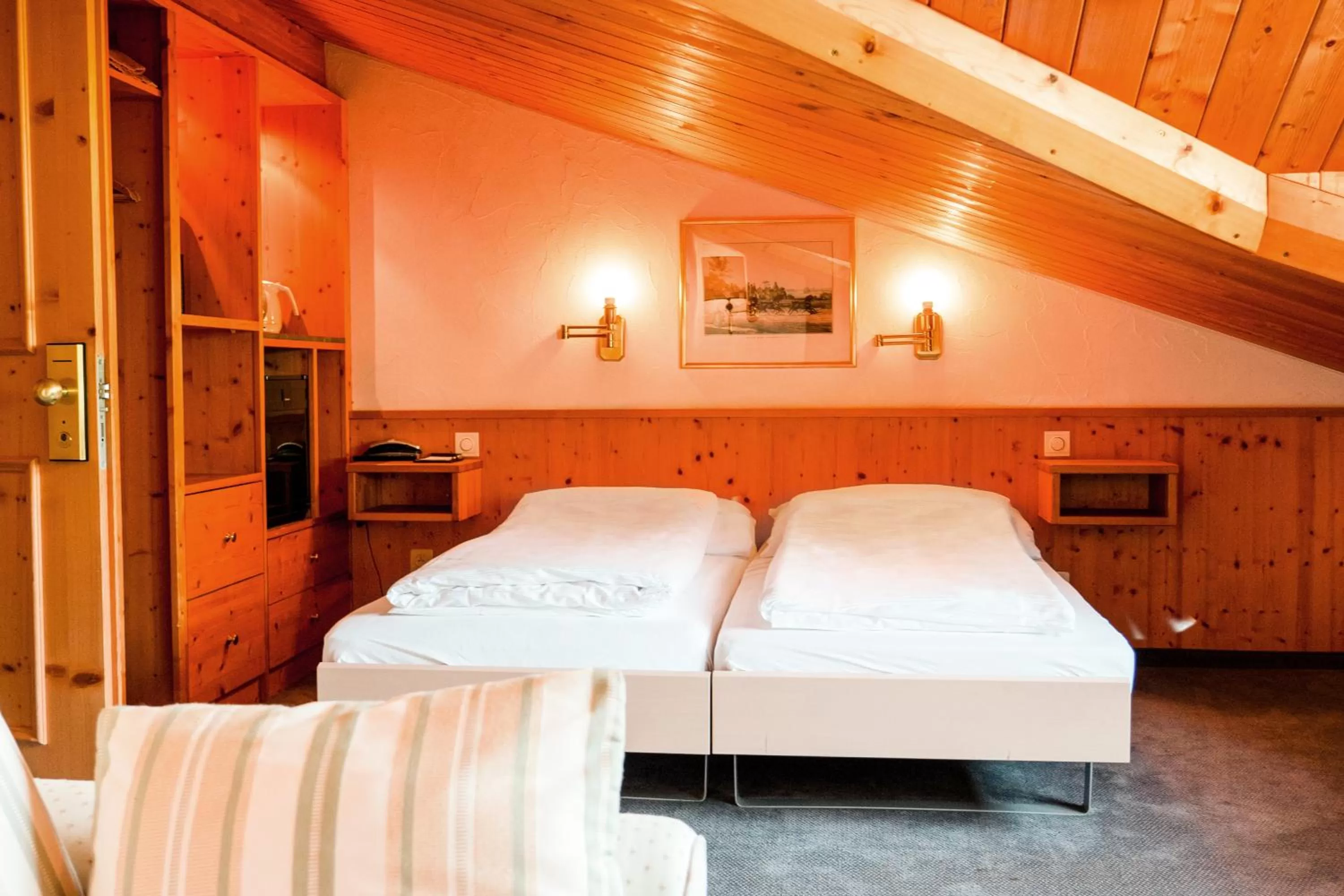 Bed in Hillsite Smart Hotel Flims