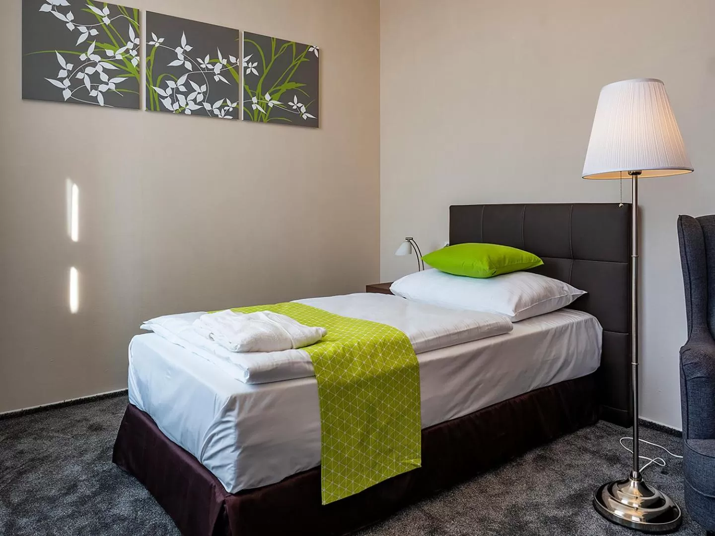 Bedroom, Bed in Hotel Olympia Česká Lípa