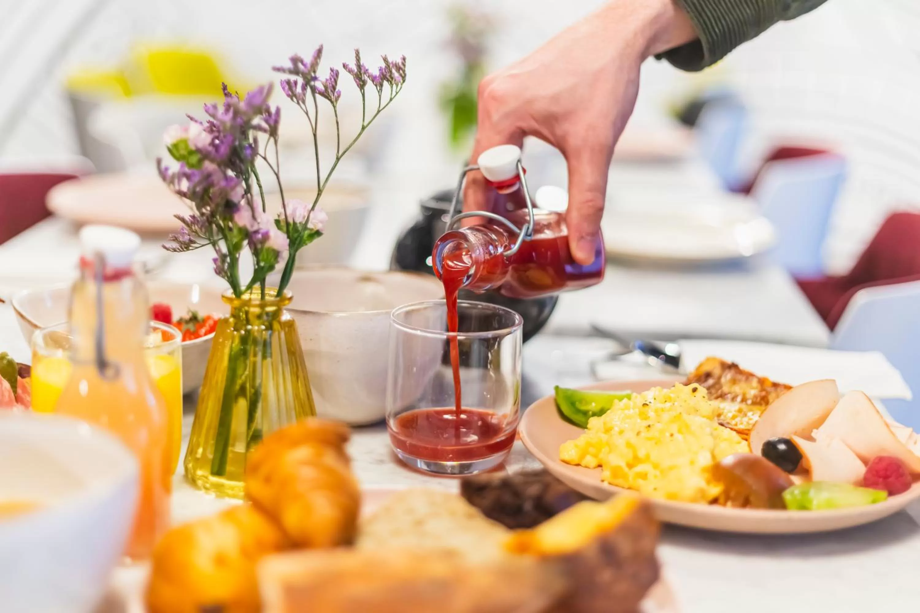Breakfast in Mercure Paris Alesia