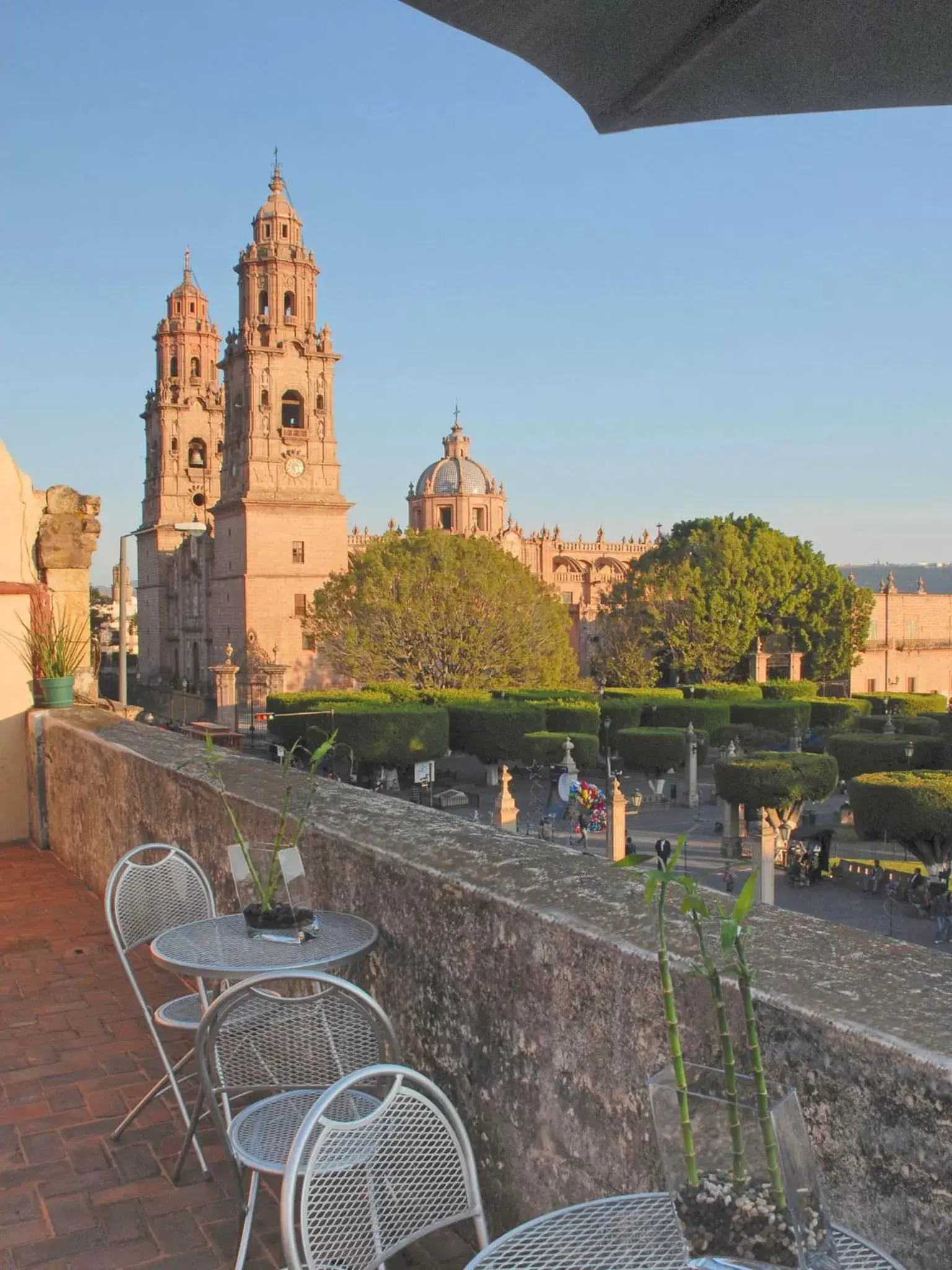 Landmark view in Holiday Inn Express Morelia Centro Historico Landmark view in Holiday Inn Express Morelia Centro Historico