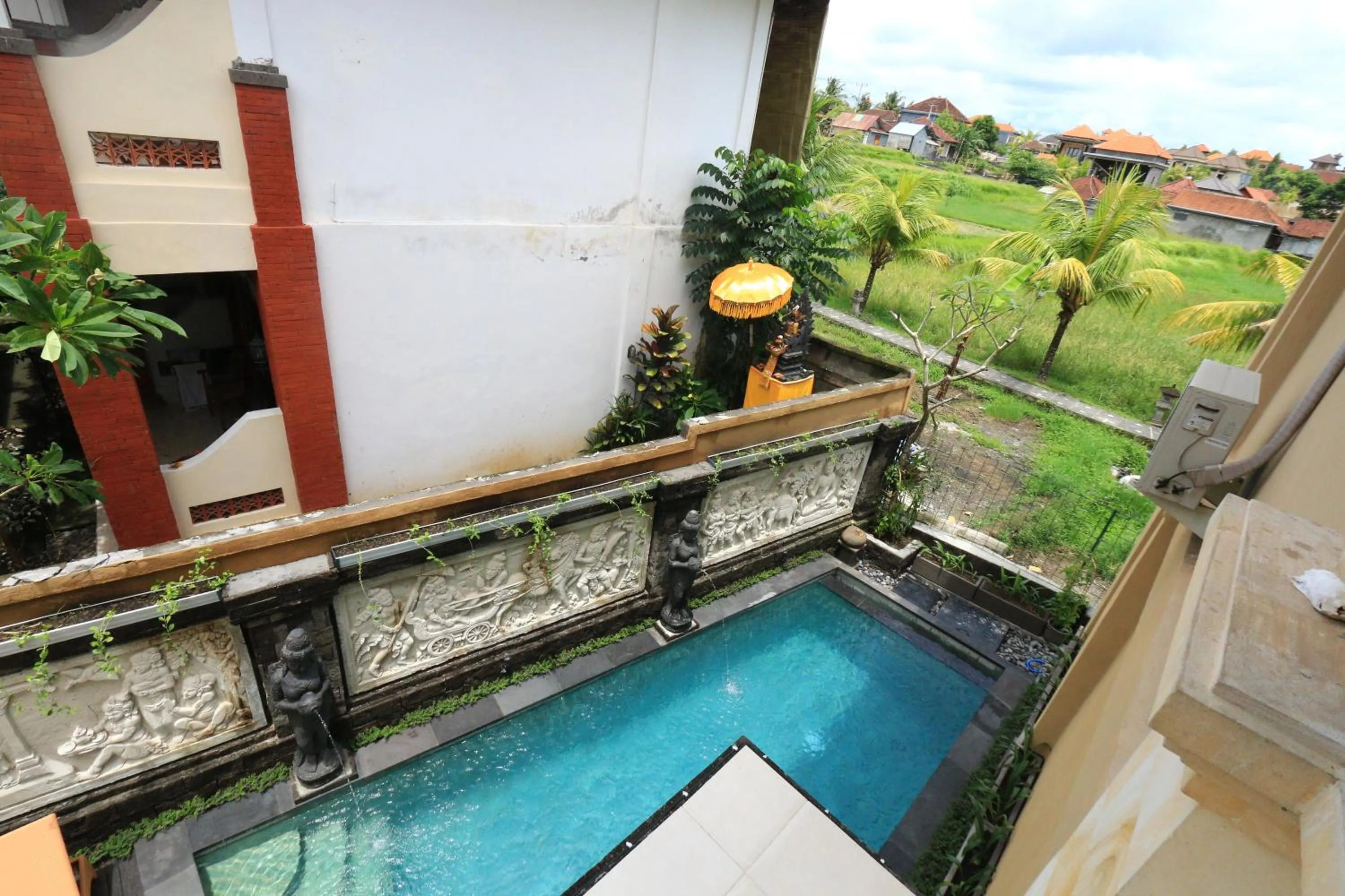 Swimming pool in Frangipani Bungalow
