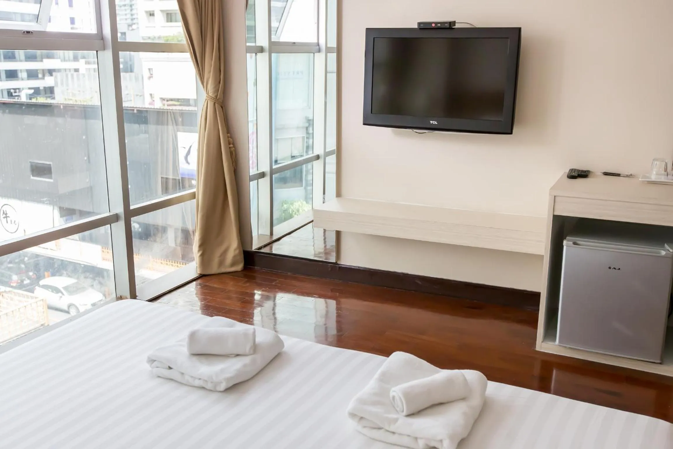 Bed in Snooze Hotel Thonglor Bangkok