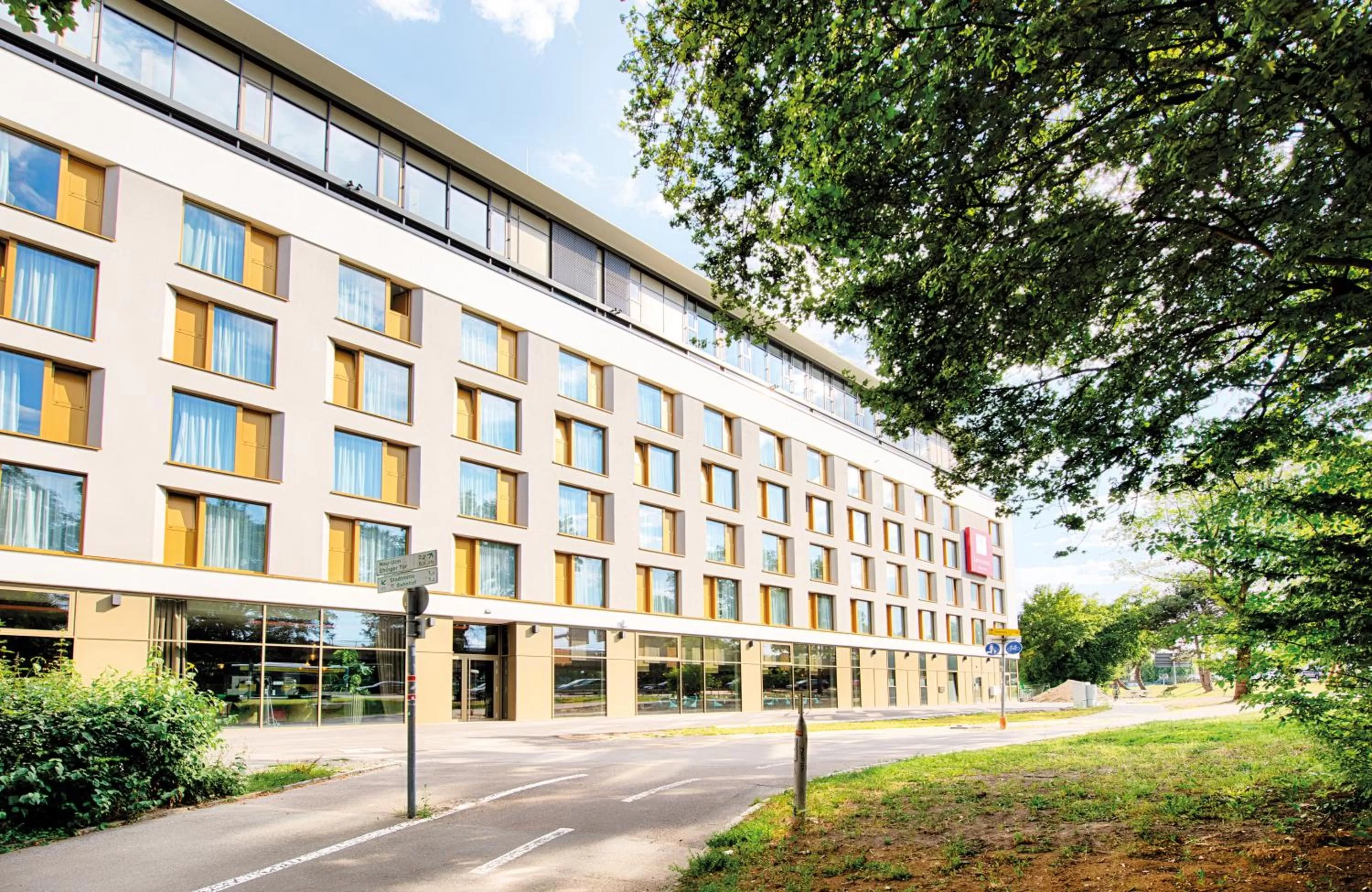 Property building in Leonardo Royal Hotel Ulm