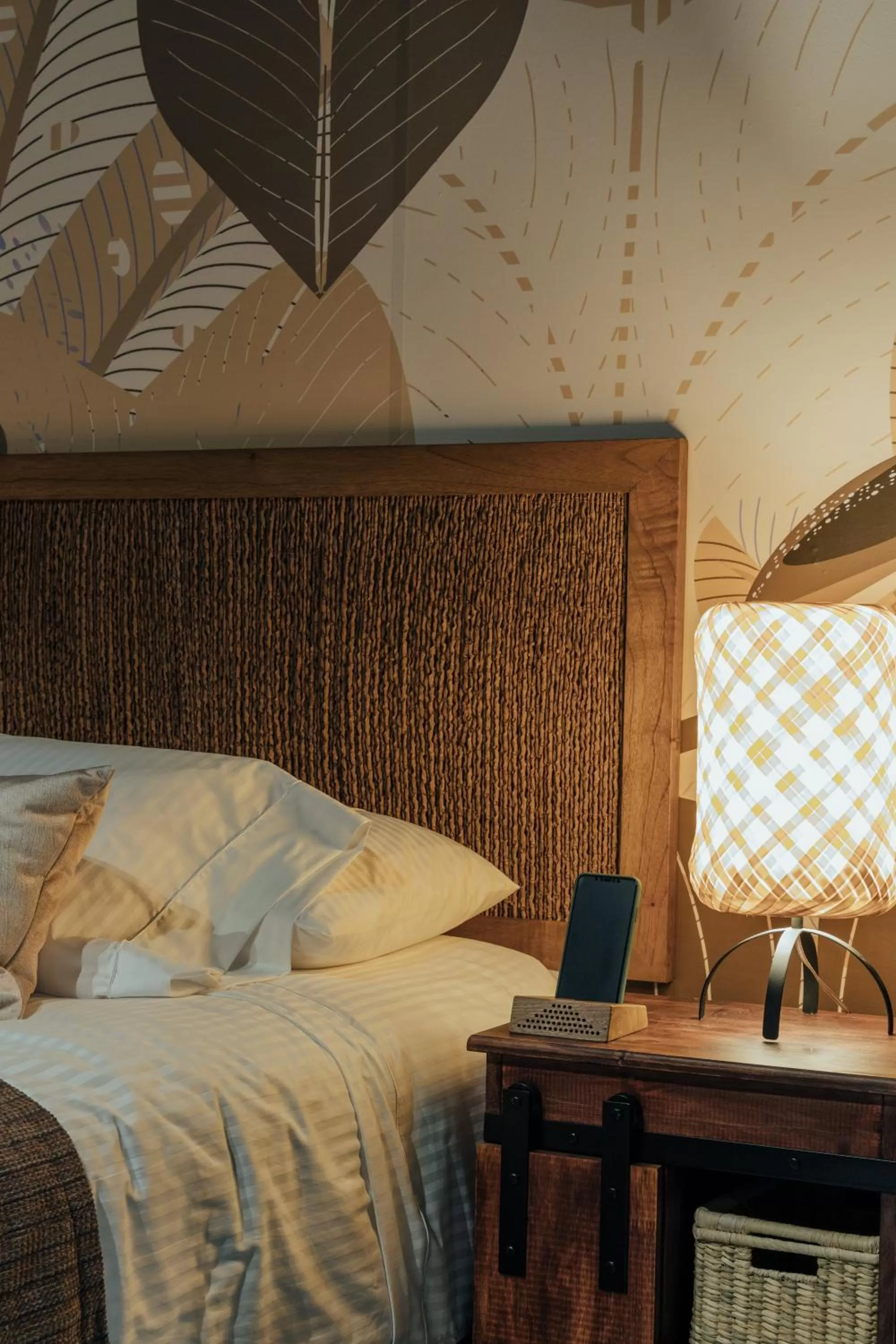 Decorative detail, Bed in Sui Posada Boutique