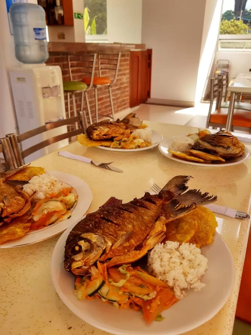 Dining area in Hotel Rio Humadea