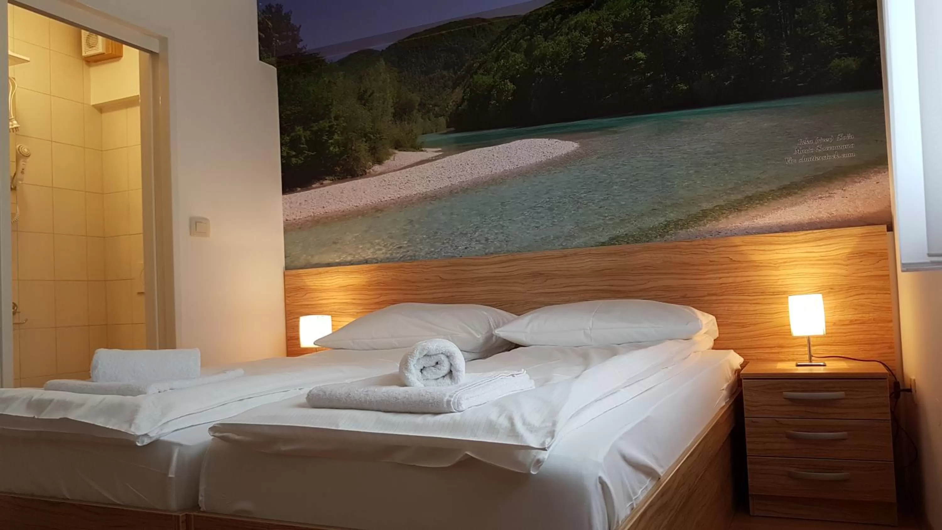 Photo of the whole room, Bed in B&B By The Way