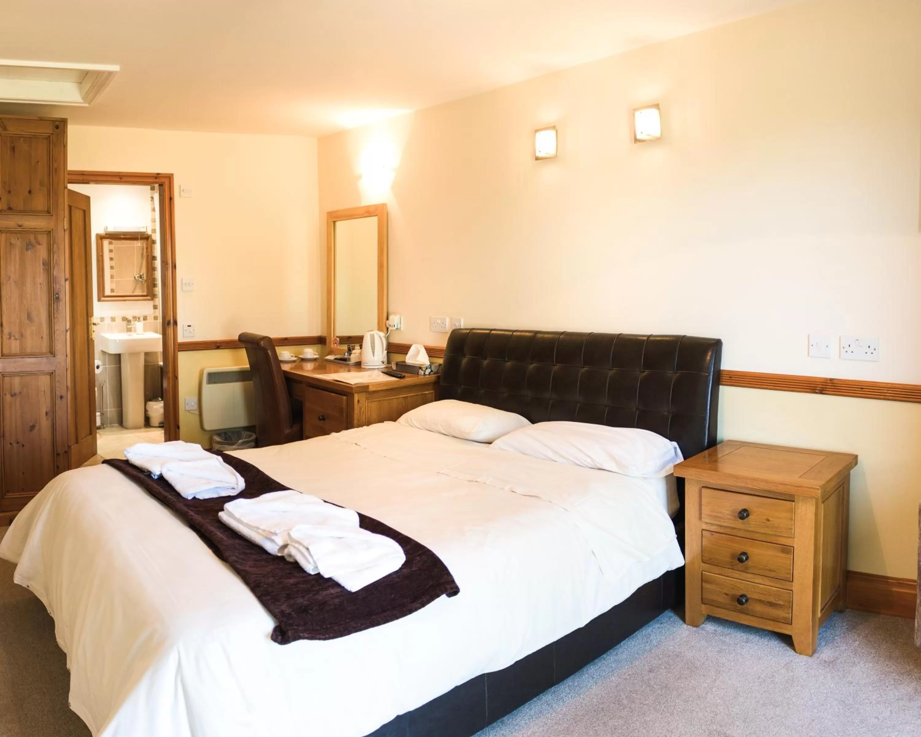 Bed in Fernhill Bed and Breakfast