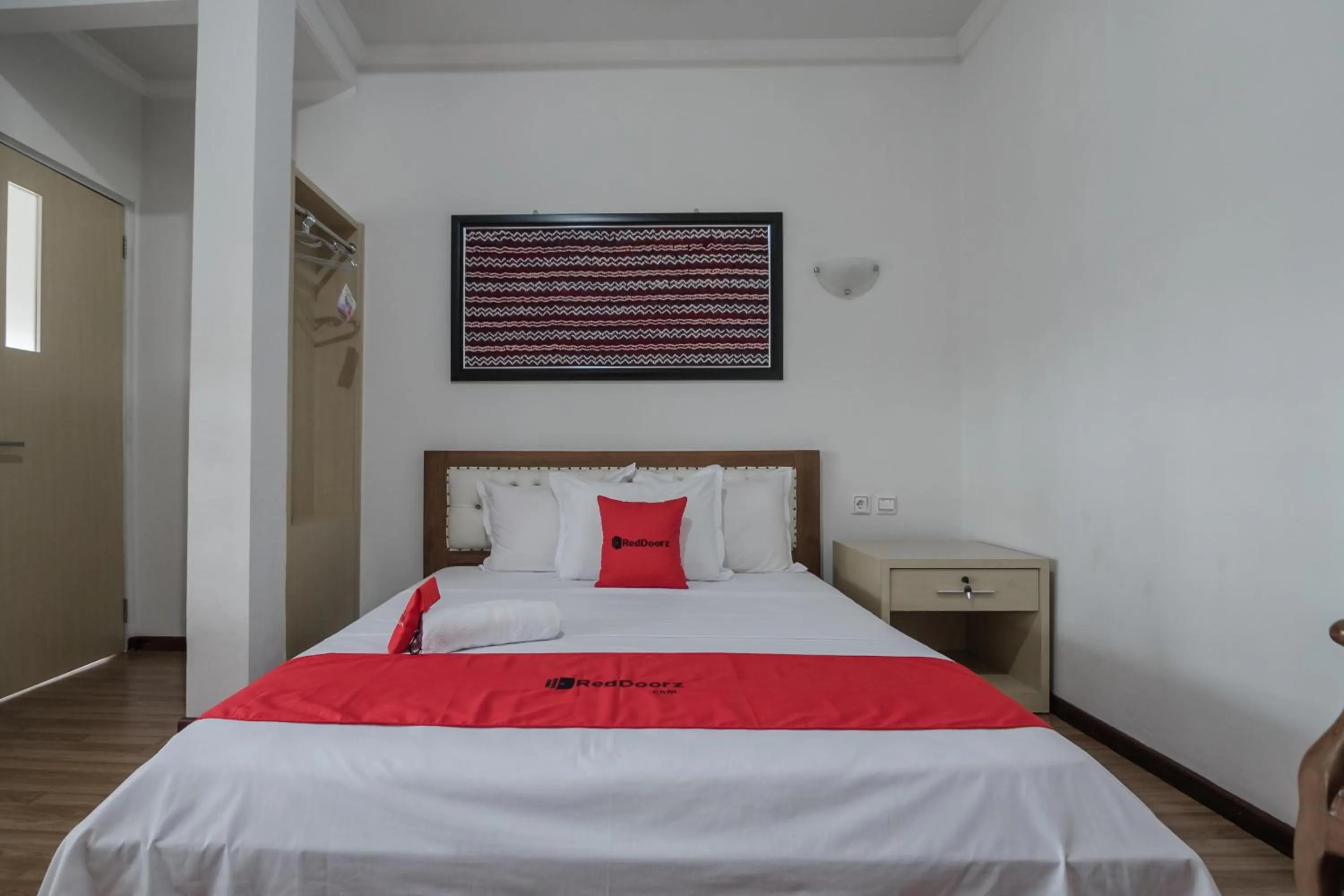 Bed in RedDoorz Syariah Plus @ Banjarbaru