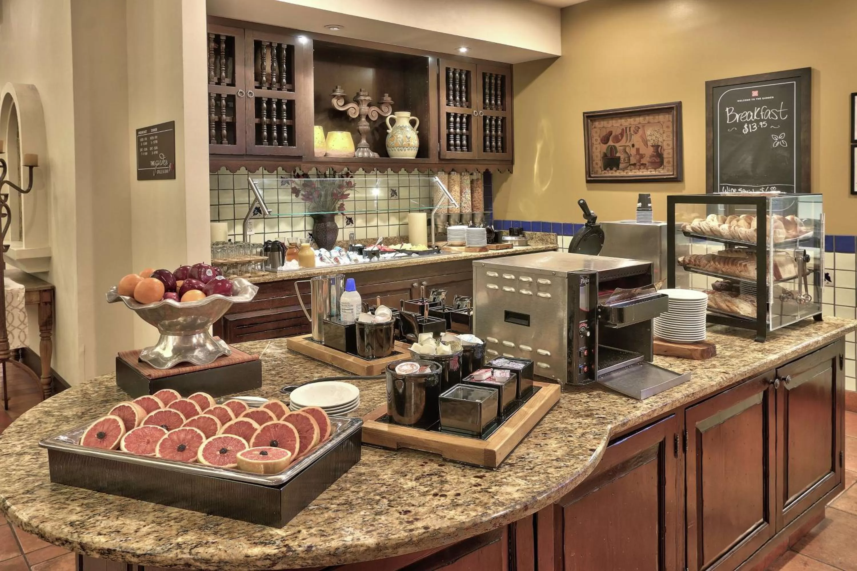 Breakfast in Hilton Garden Inn Las Cruces