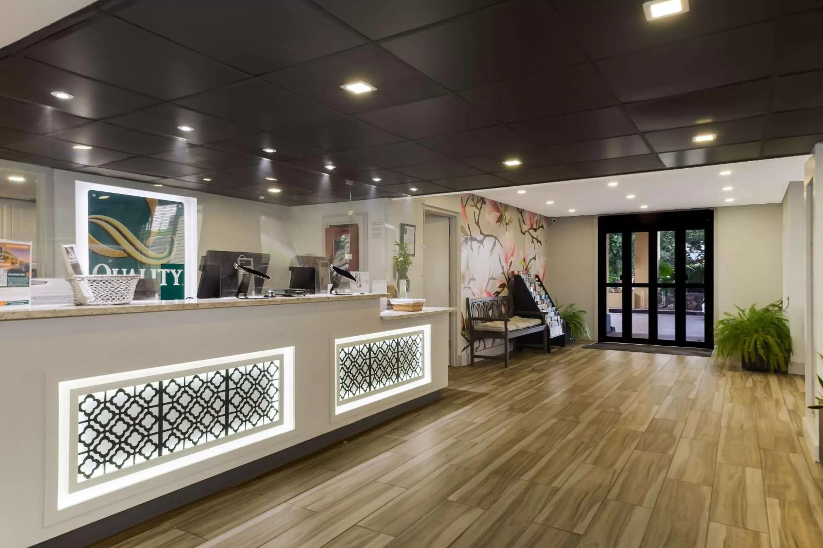 Lobby or reception in Quality Inn Coliseum