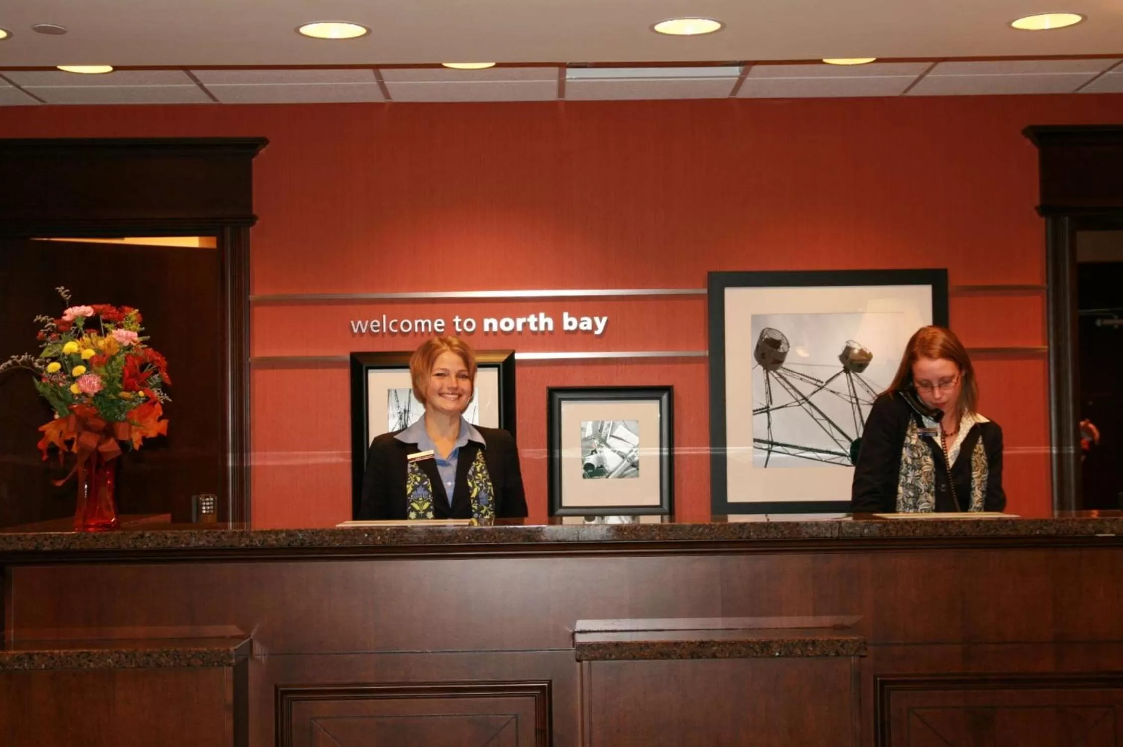 Lobby or reception in Hampton Inn by Hilton North Bay