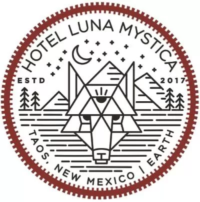 Property logo or sign in Hotel Luna Mystica