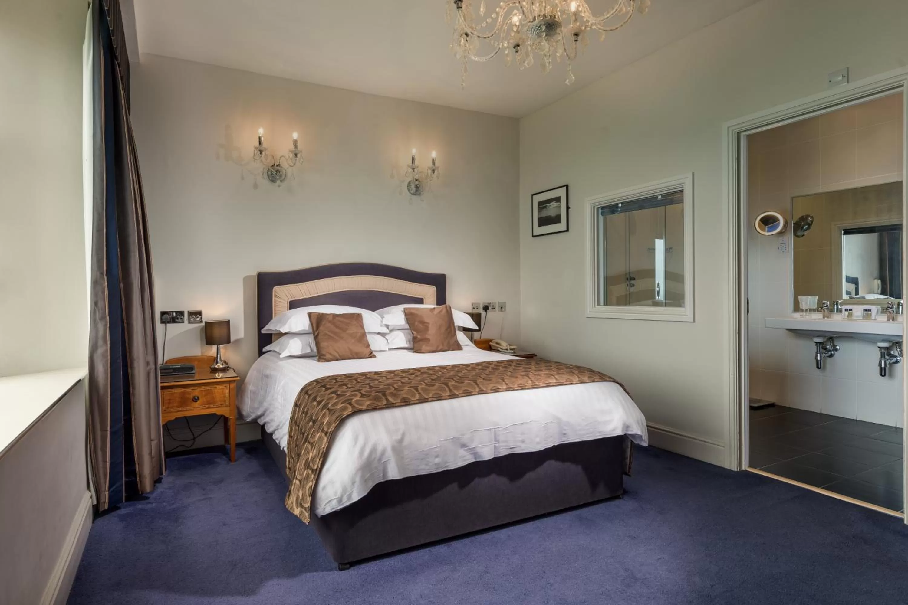 Bed in Atlantic Hotel Newquay