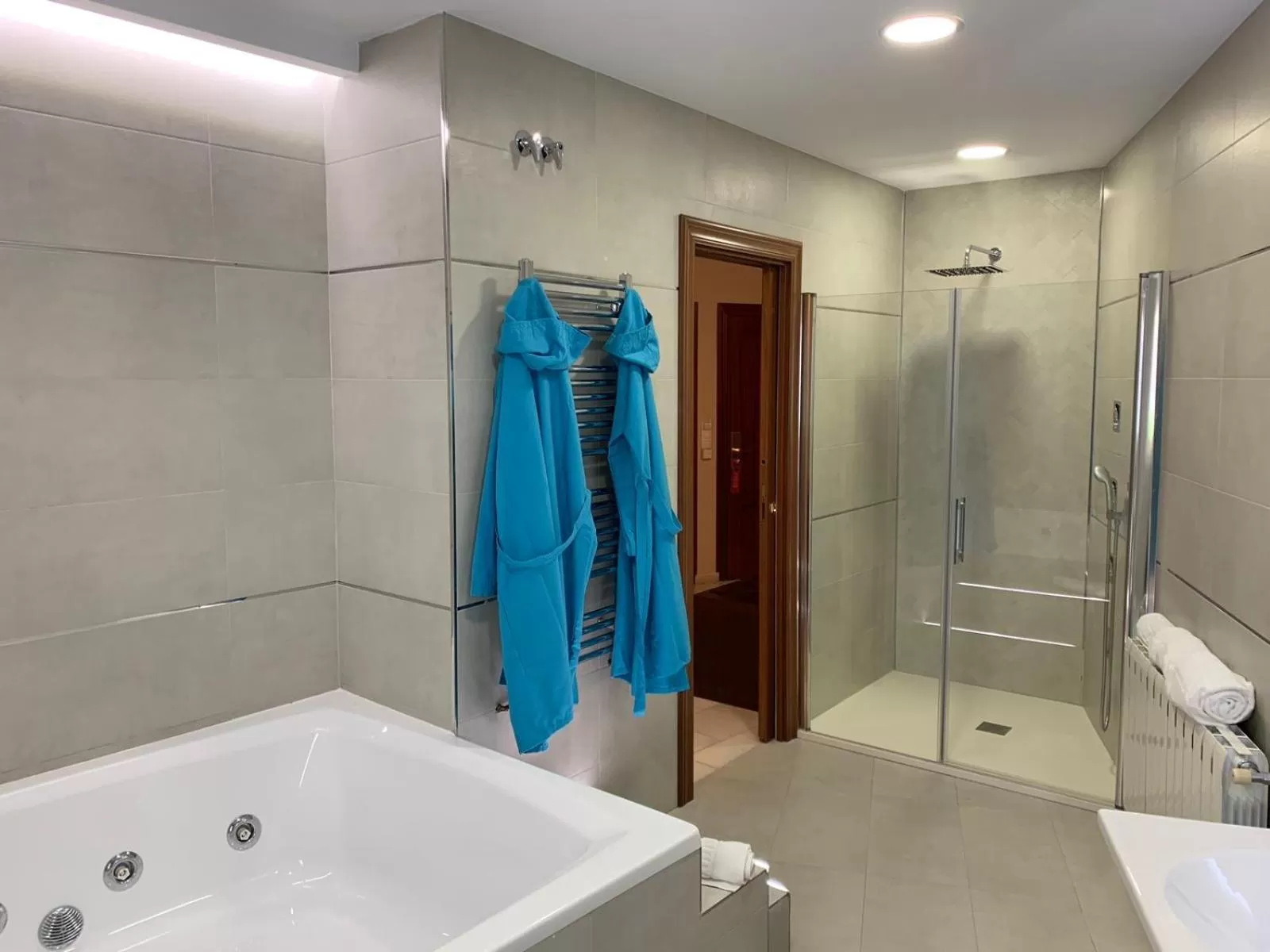 Hot Tub, Bathroom in Hotel Nuevo Palas