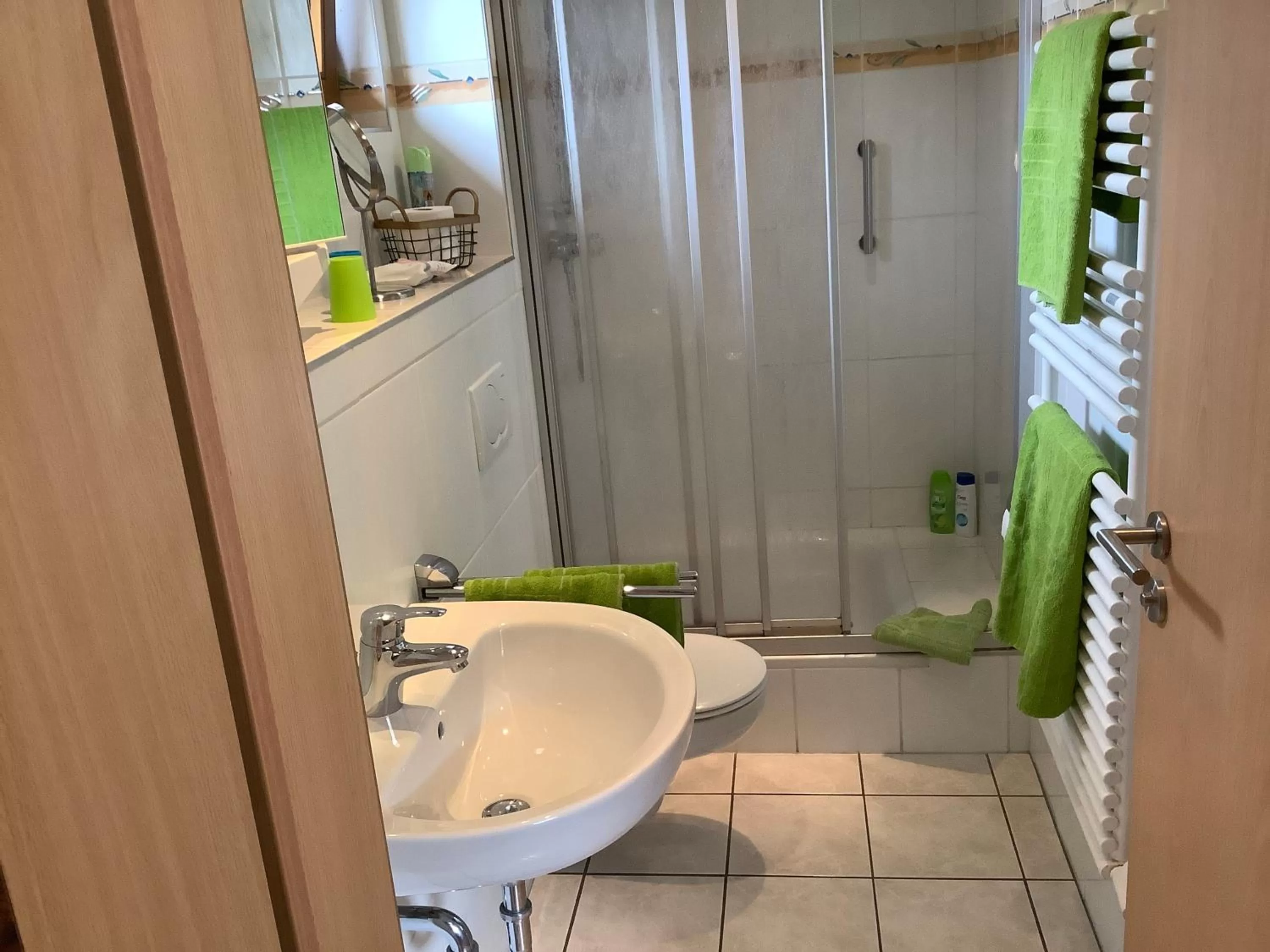 Bathroom in Am Obersee Hotel