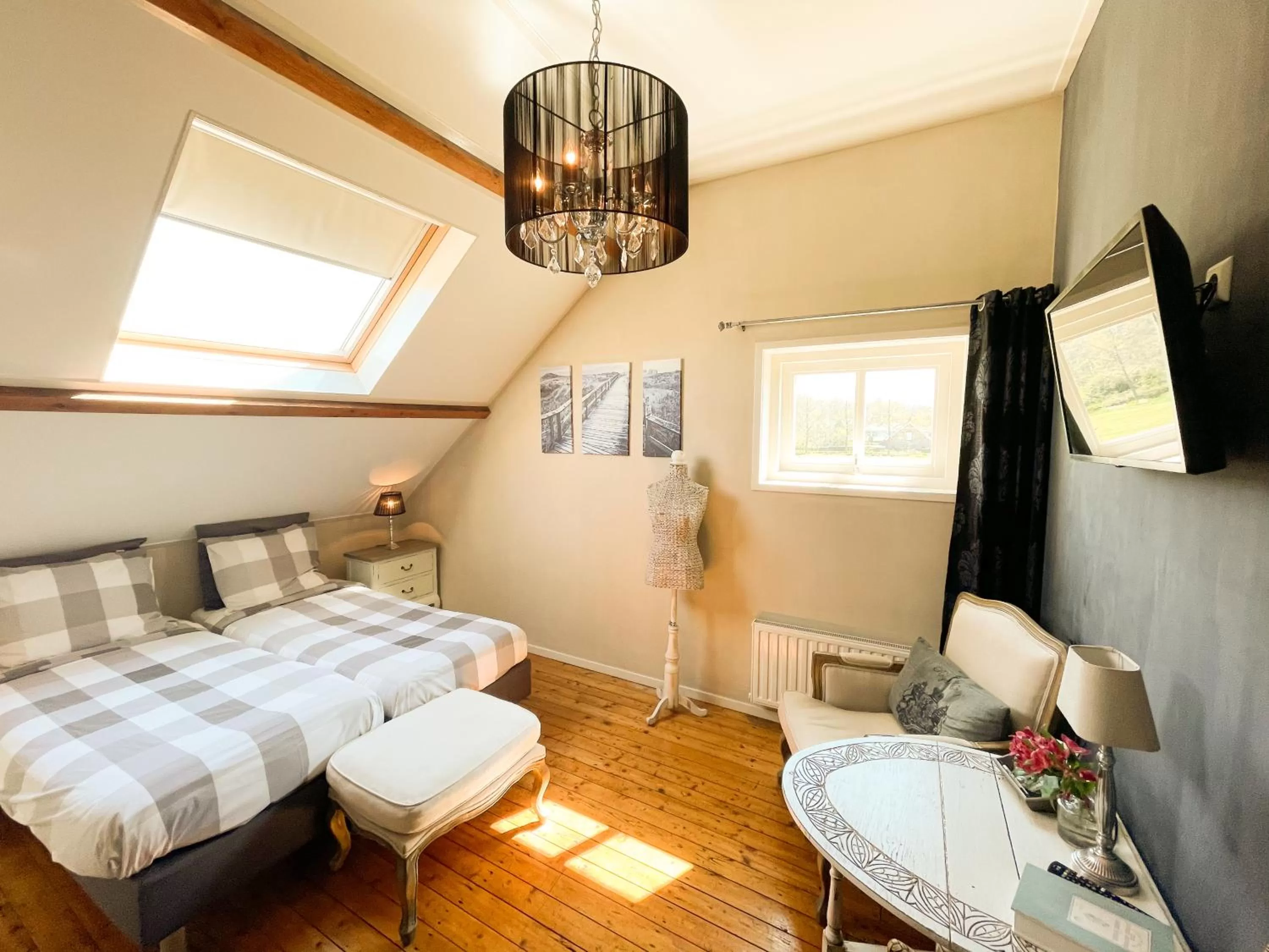 Living room in Oostmolenhoeve B&B