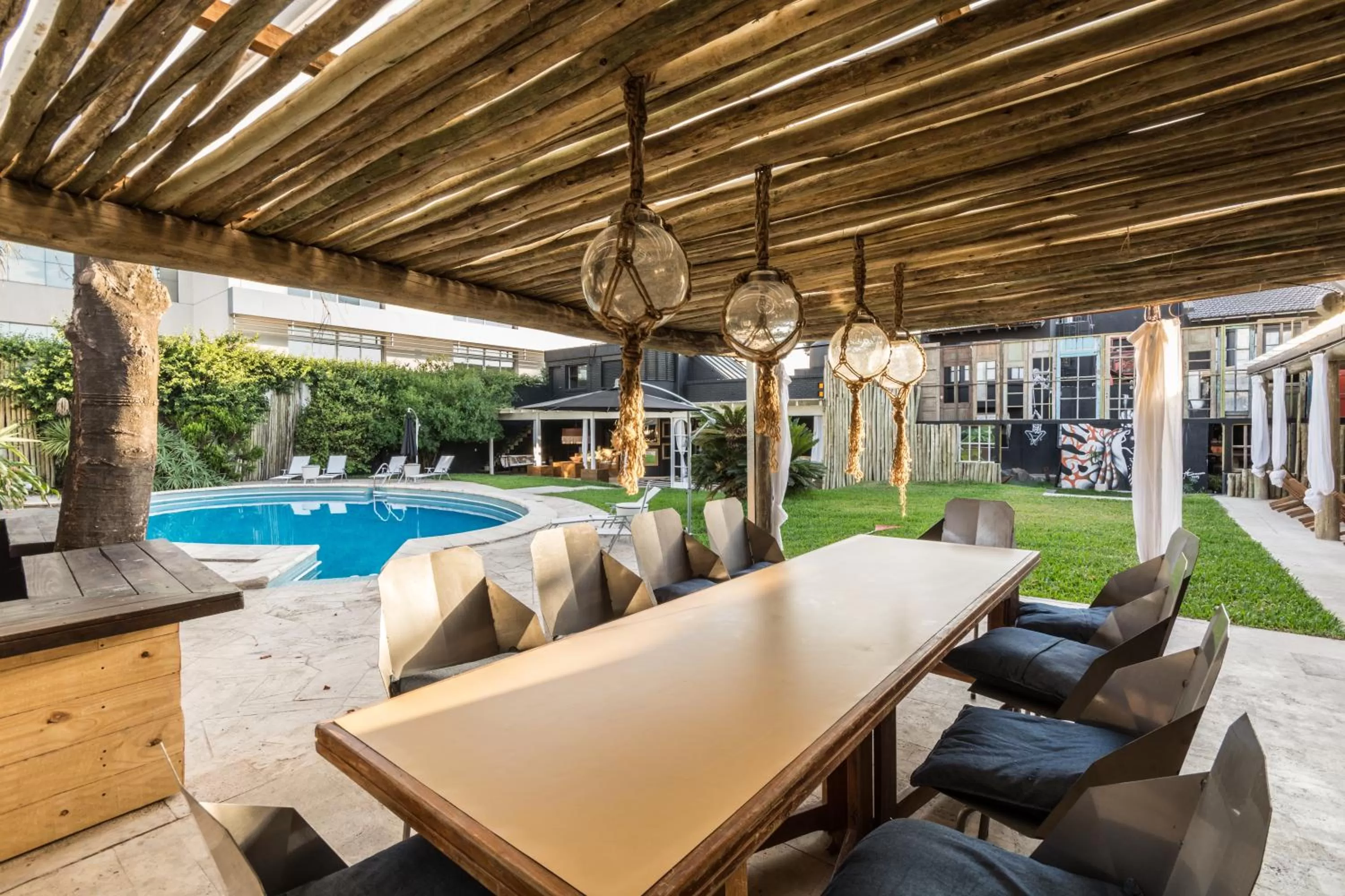 Restaurant/places to eat, Swimming Pool in Casa Onas Hotel Boutique Córdoba