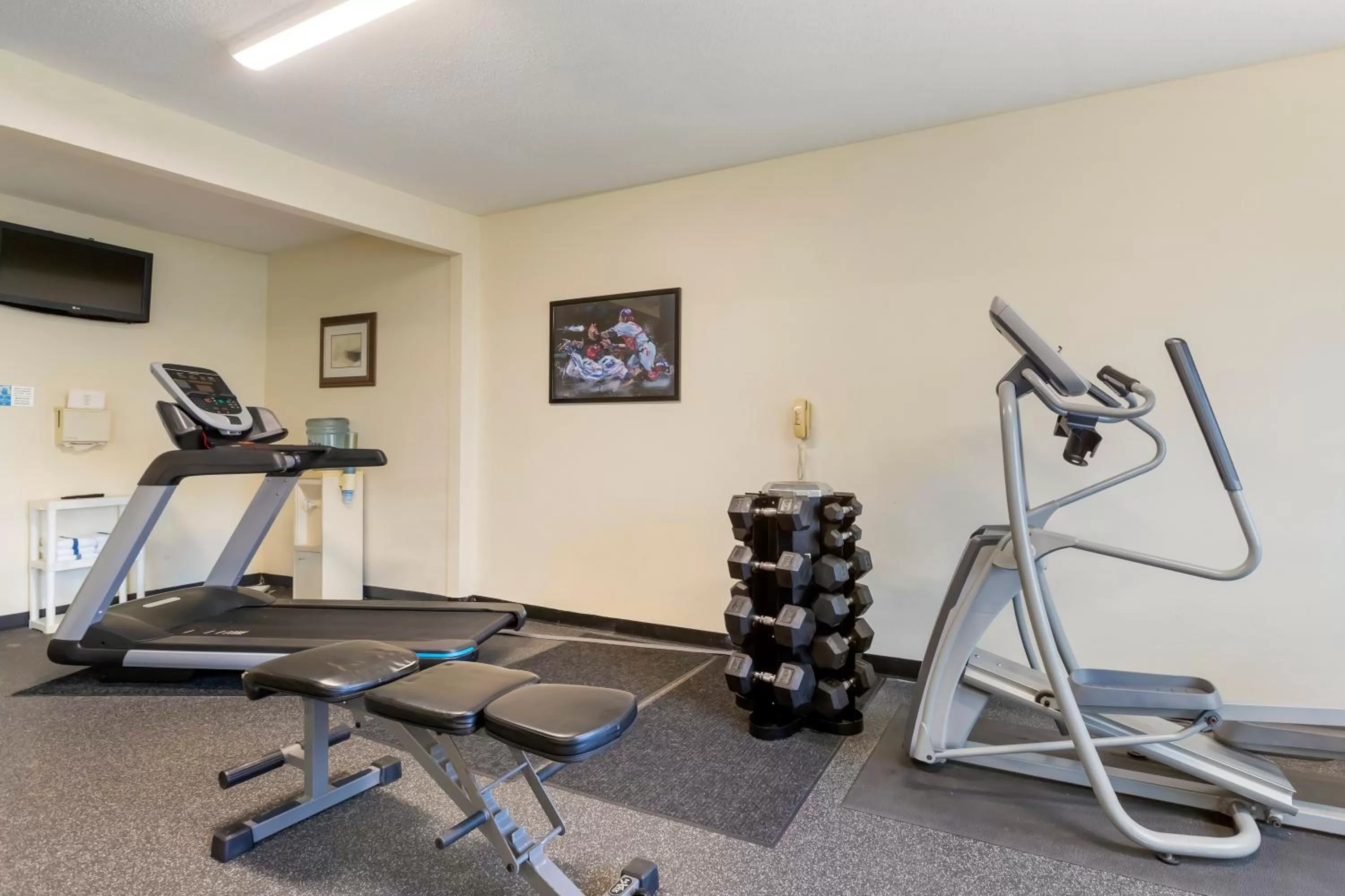 Fitness centre/facilities in Quality Inn & Suites Keokuk North