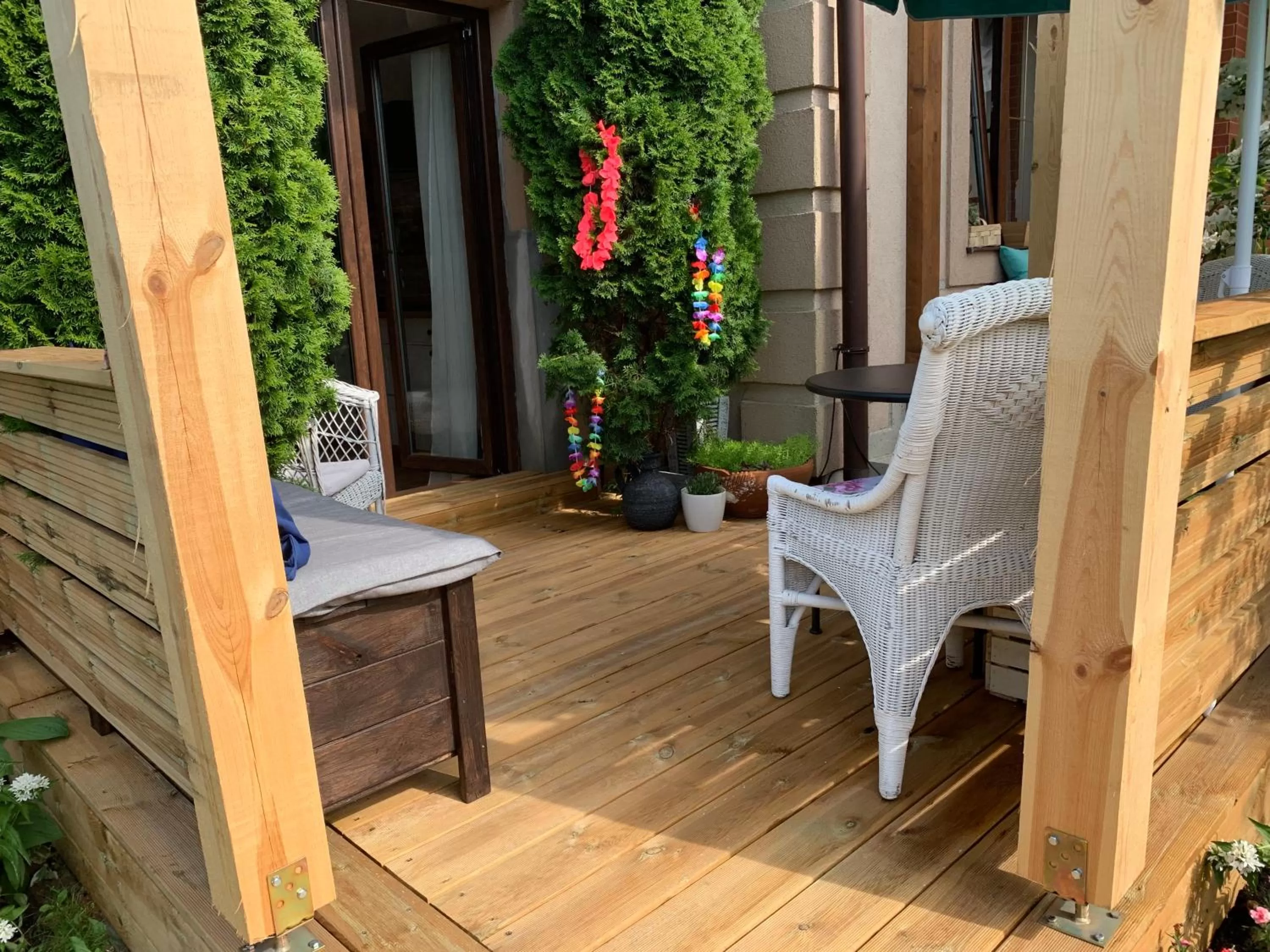 Balcony/Terrace in Pokoje Gościnne Magnolia Rooms