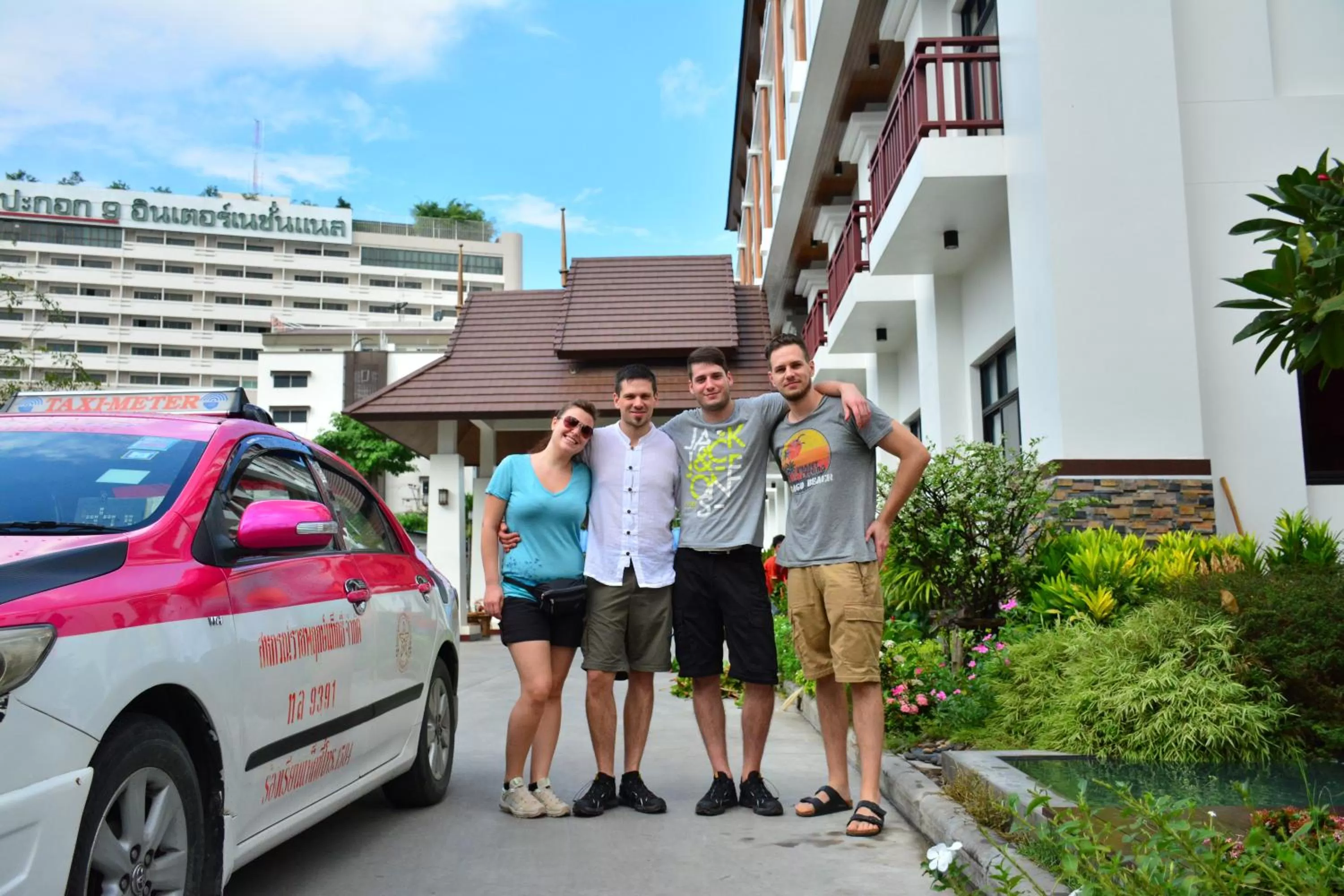 group of guests in The Choice Hotel - Adults Only