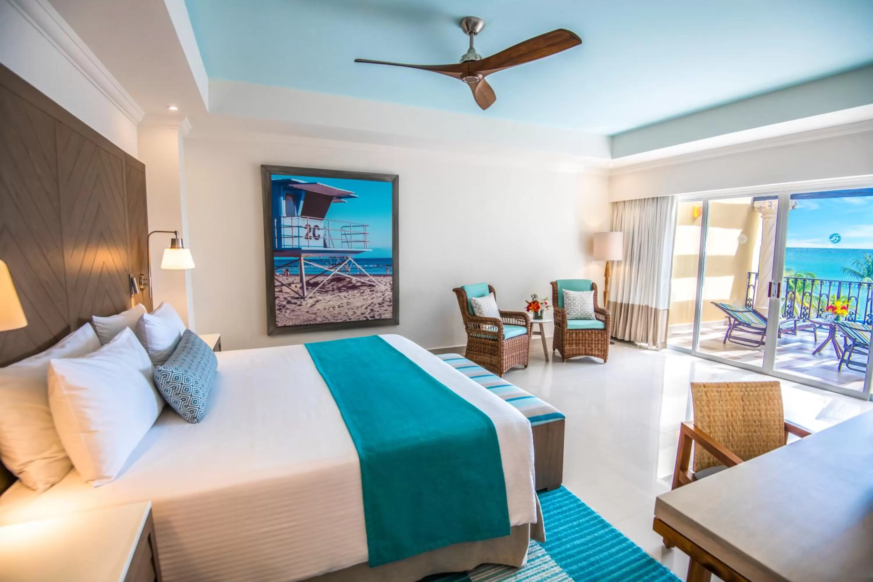 Bedroom, Bed in Sunscape Cancun All-Inclusive Resort & Spa by Hyatt